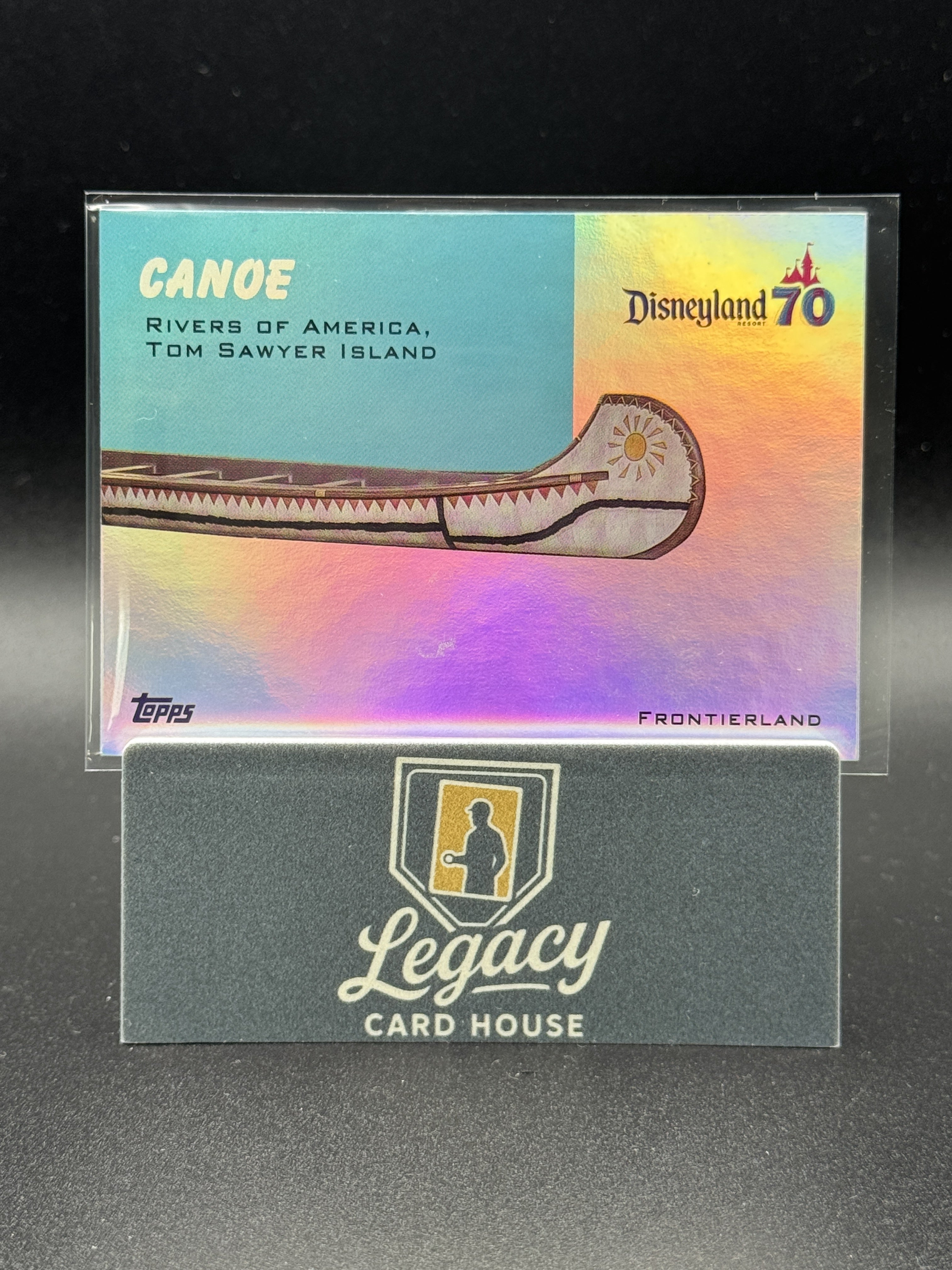 2025 Topps Disneyland 70th Anniversary Bobsled 1954 Disneyland On Wheels