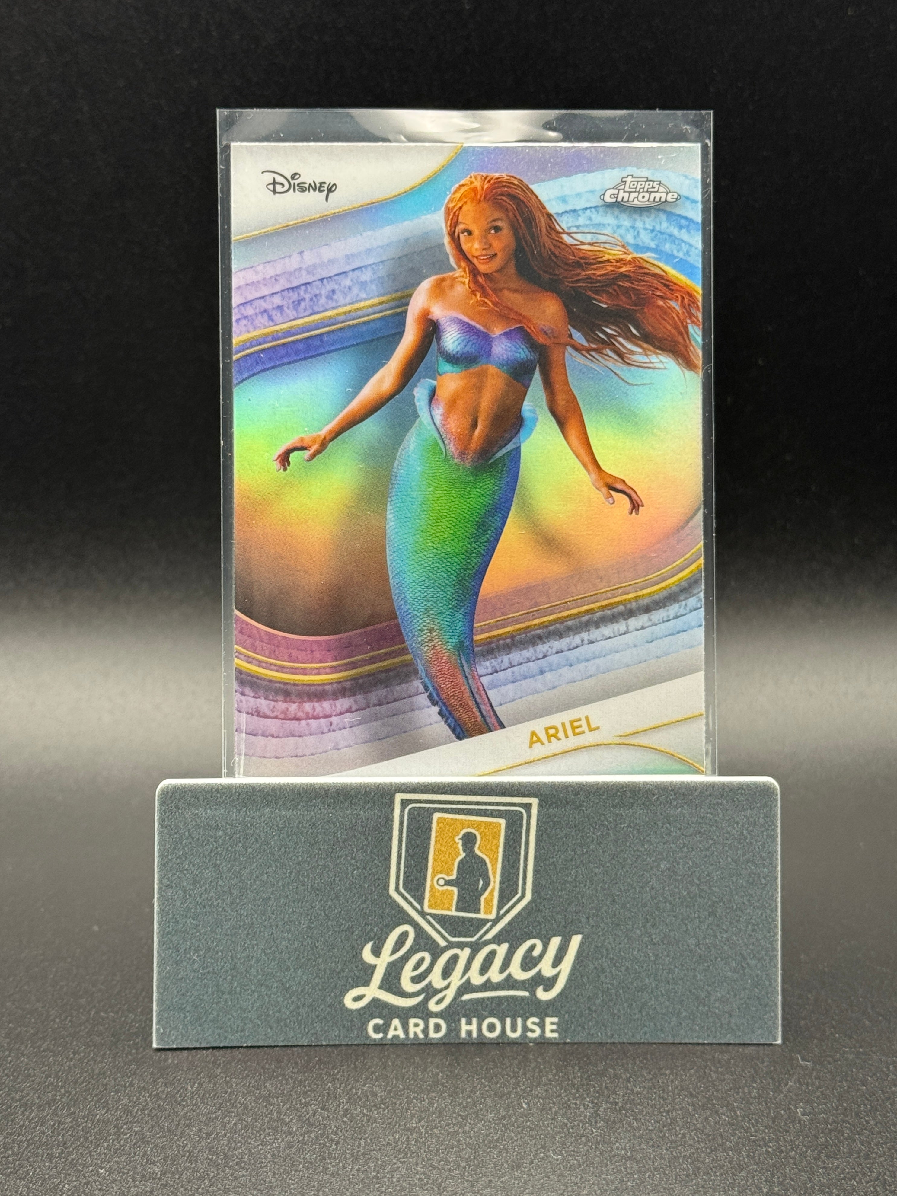 2025 Topps Chrome Disney #63 Ariel Refractor