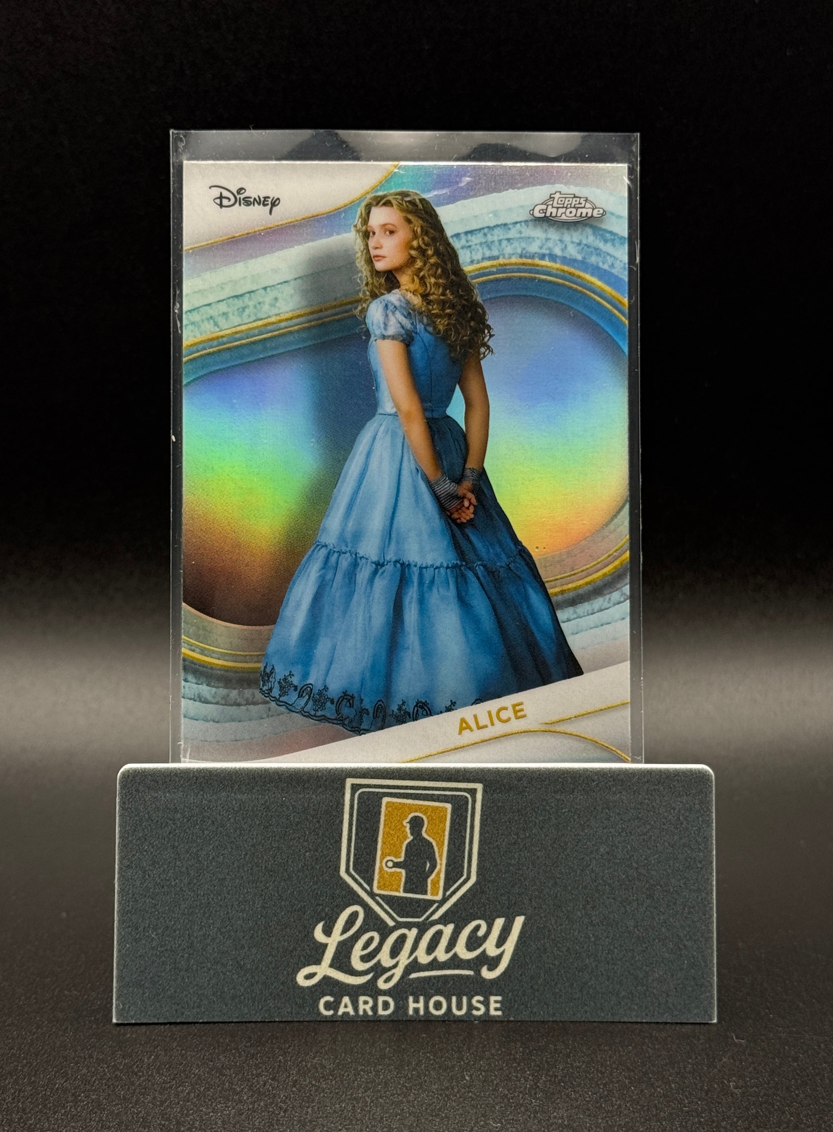 2025 Topps Chrome Disney #175 Alice Refractor
