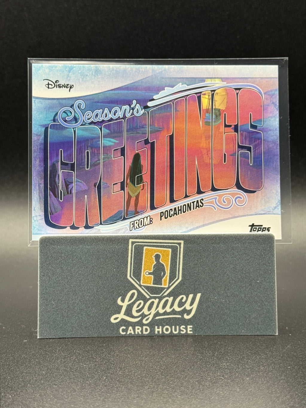 2025 Topps Disney Wonder #SG-17 Pocahontas Season's Greetings