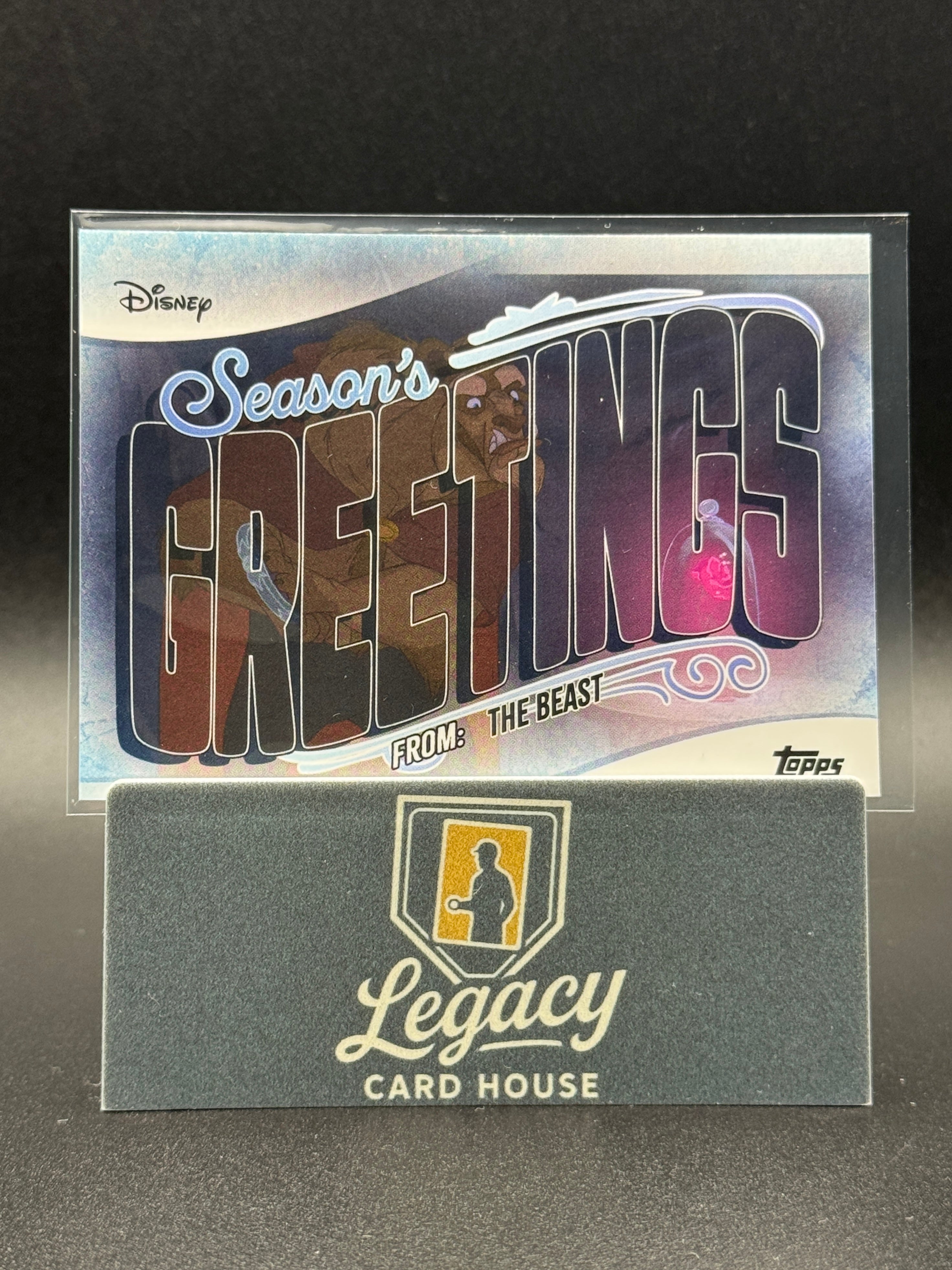 2025 Topps Disney Wonder #SG-16 Peter Pan and the Darlings Season's Greetings