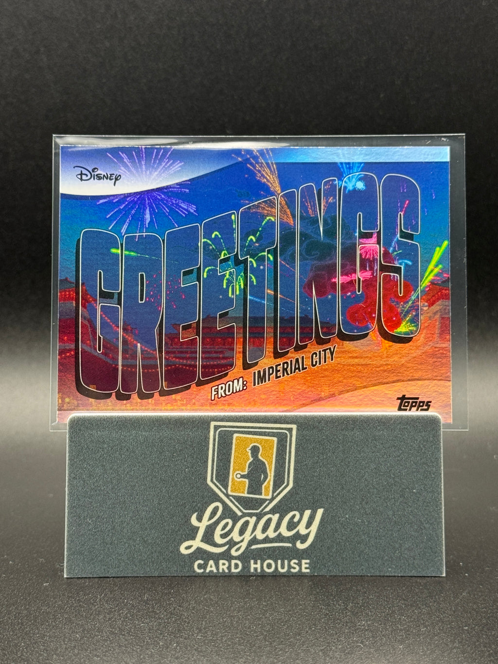 2025 Topps Disney Wonder #GF-8 Imperial City Greetings From