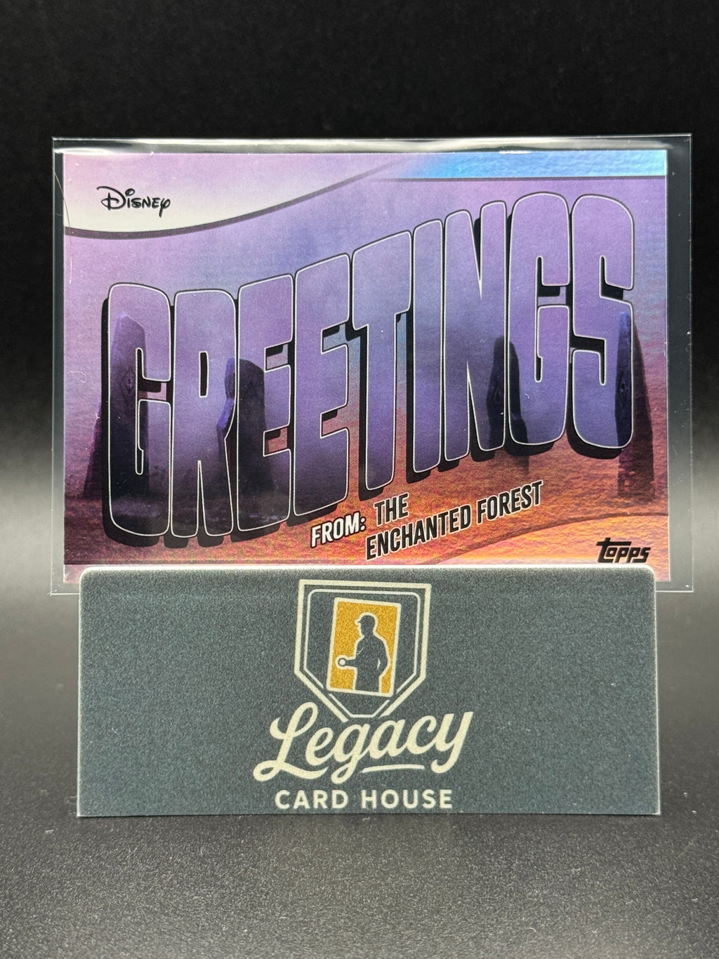 2025 Topps Disney Wonder #GF-18 The Enchanted Forest Greetings From