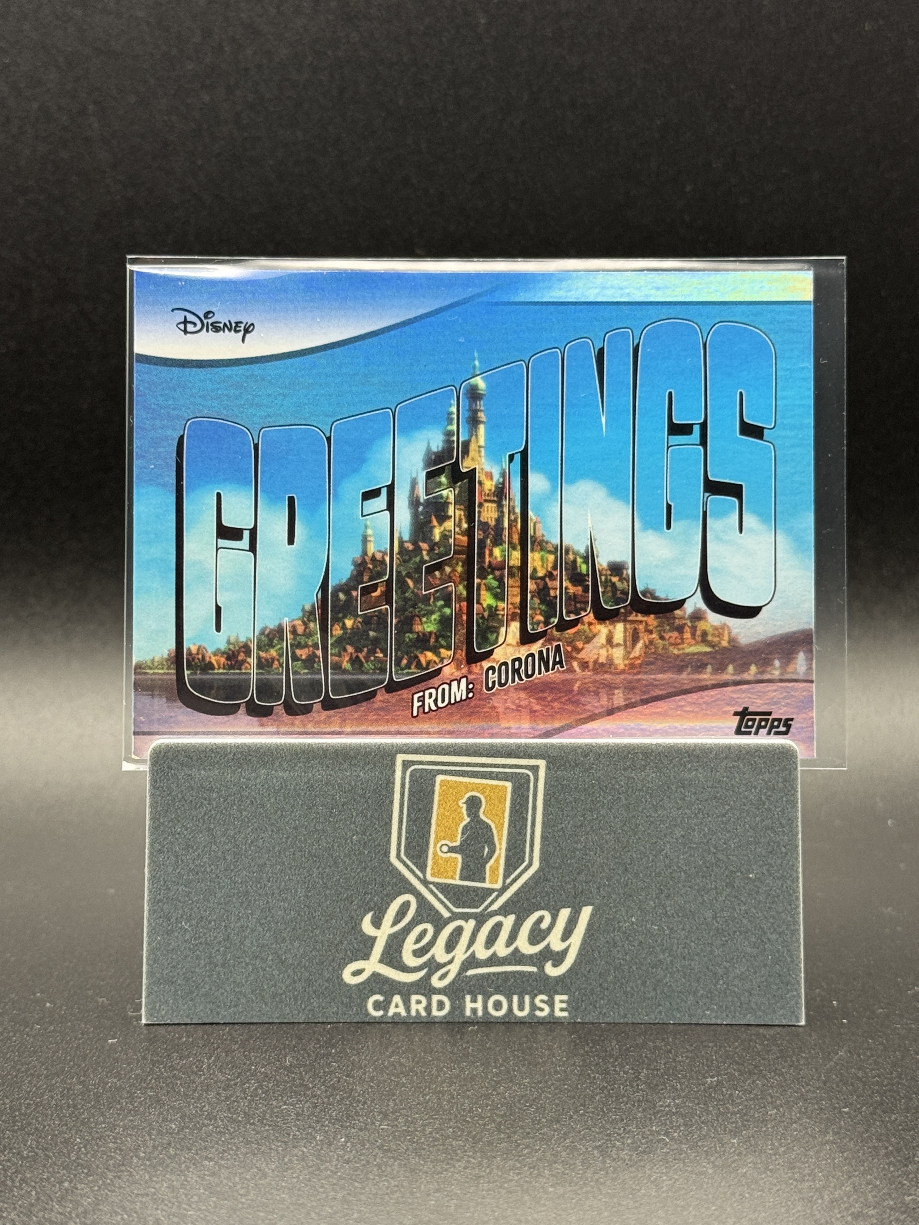 2025 Topps Disney Wonder #GF-6 Corona Greetings From