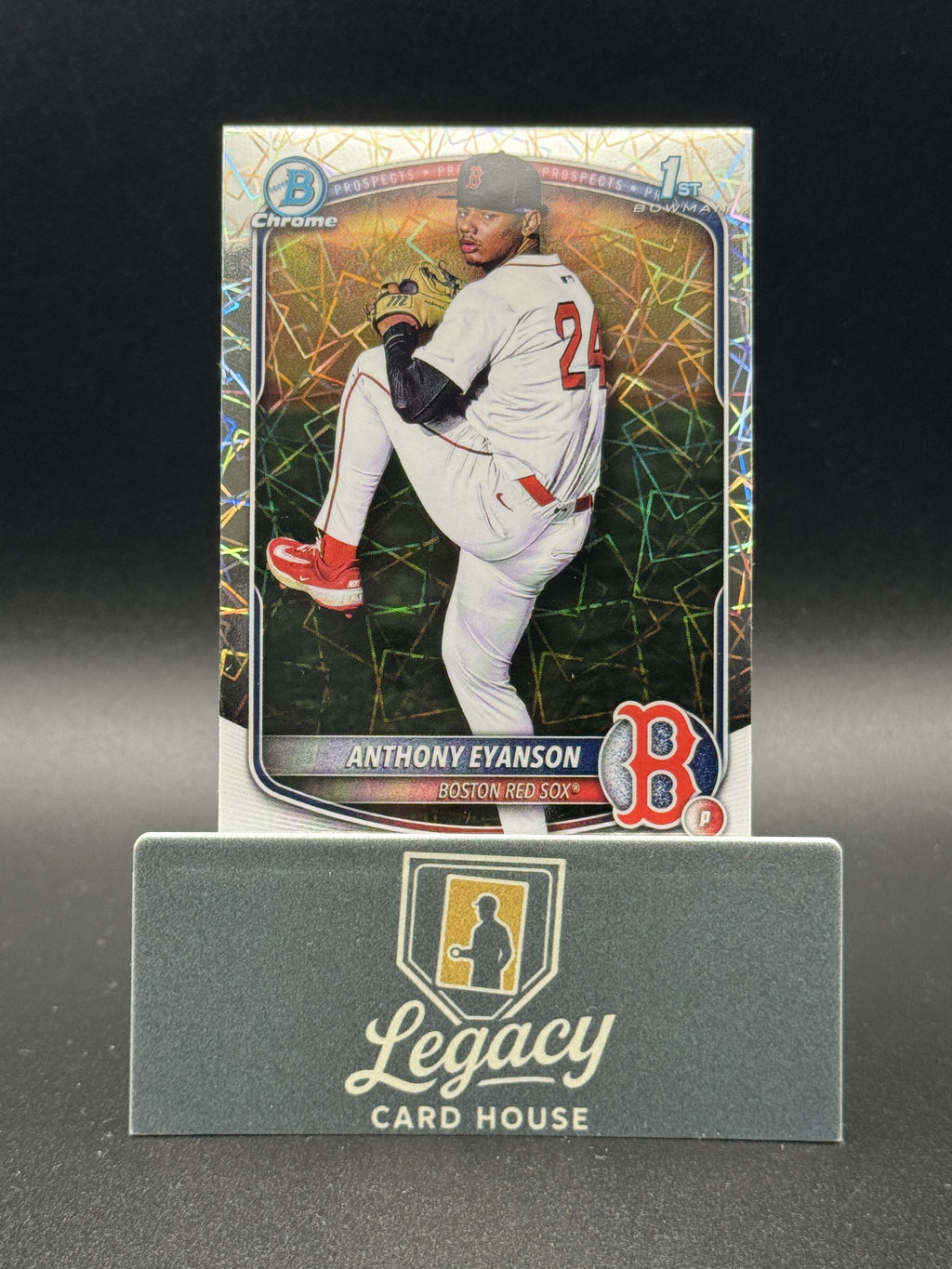 2025 Bowman Draft #BDC-116 Anthony Eyanson Chrome Laser Refractor