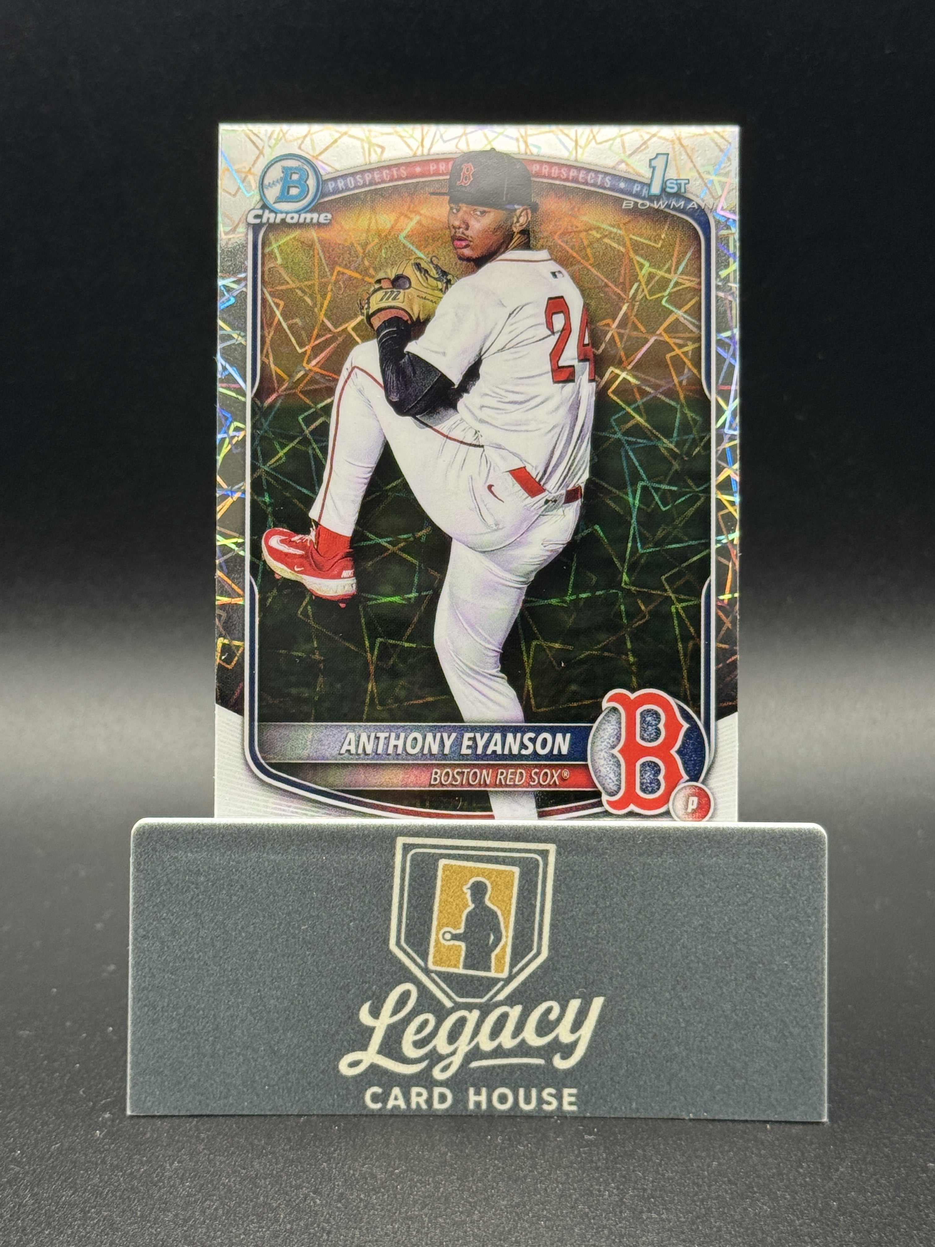 2025 Bowman Draft #BDC-116 Anthony Eyanson Chrome Laser Refractor