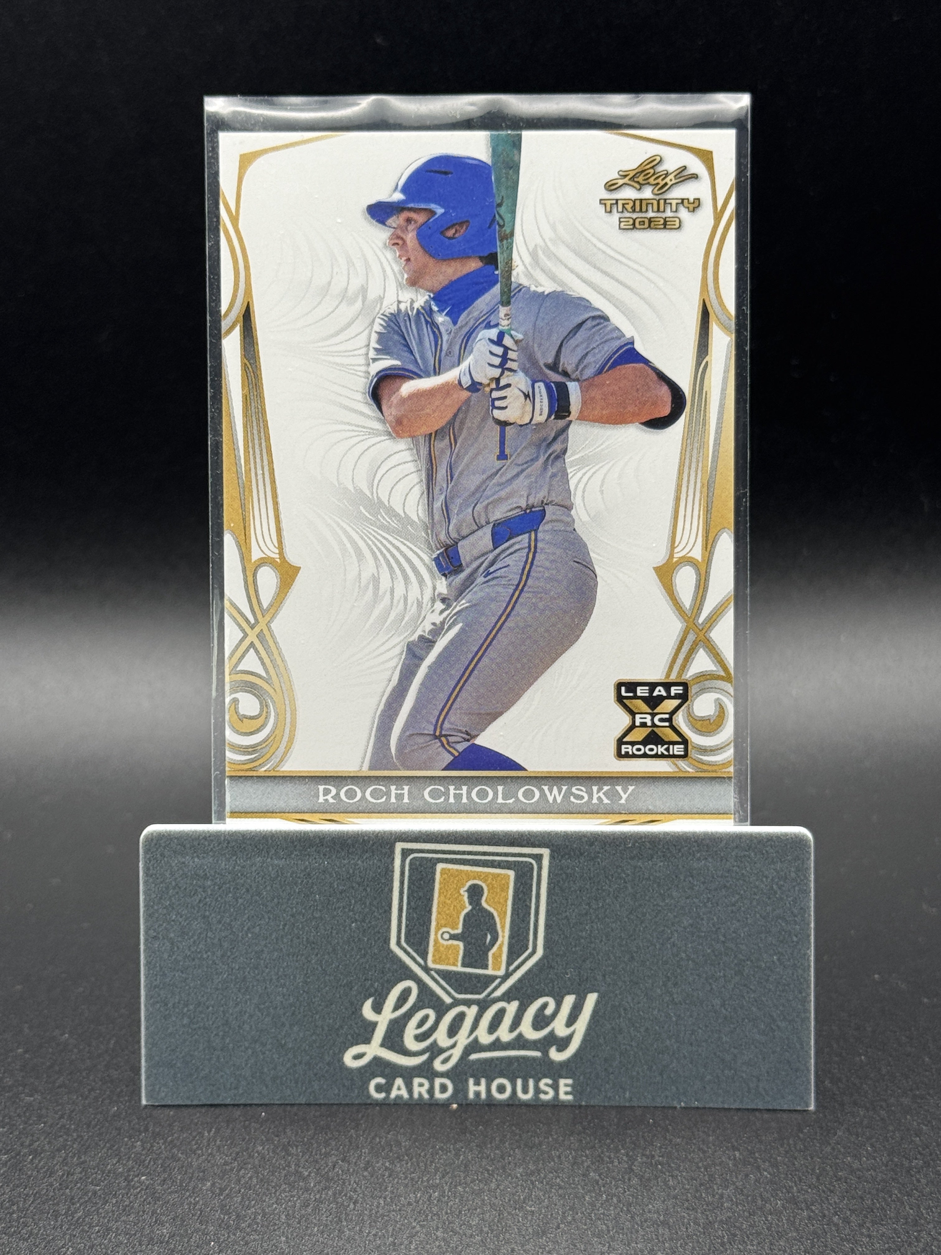 2023 Leaf Trinity #76 Roch Cholowsky