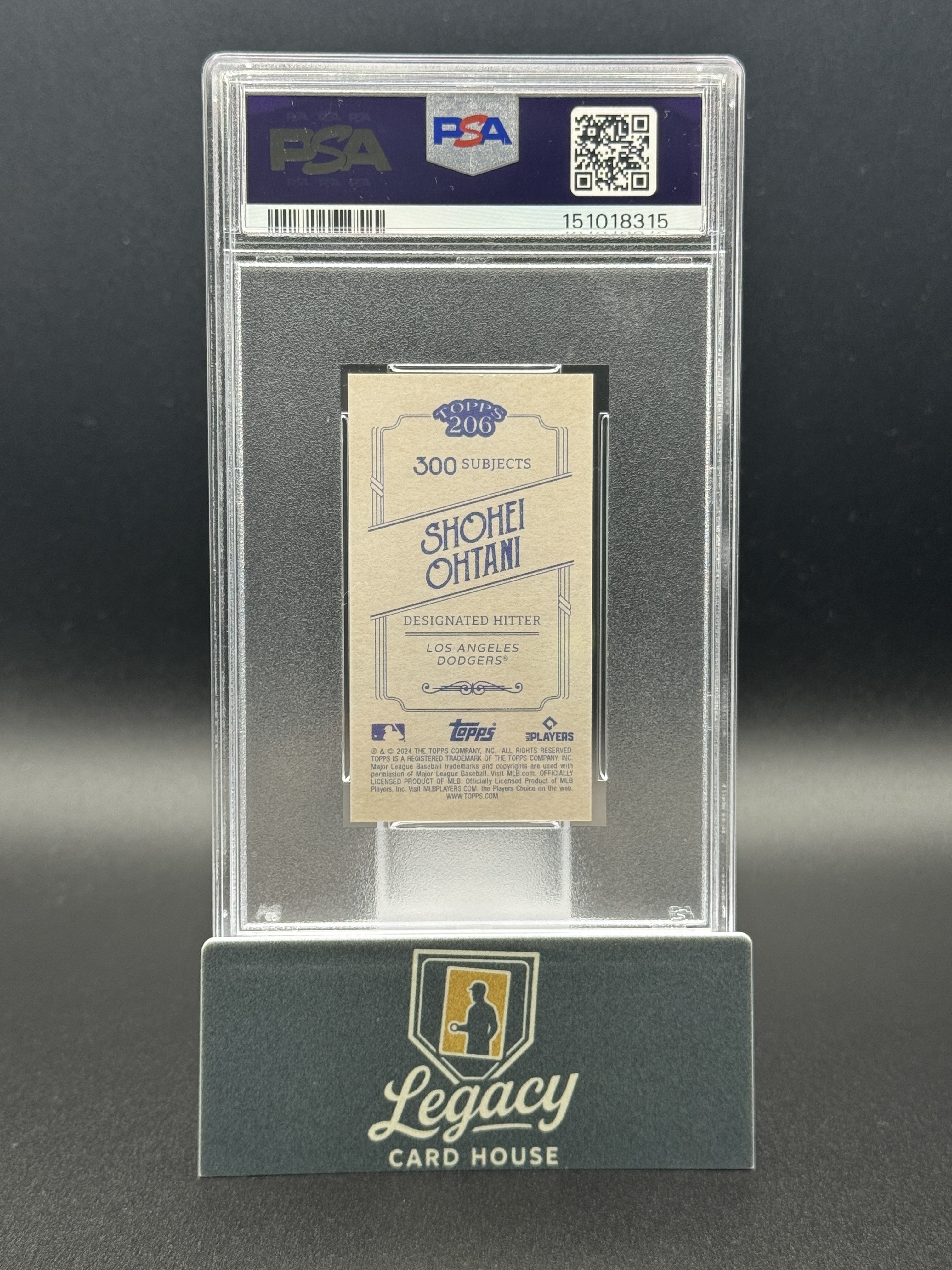 2024 Topps 206 #NNO Shohei Ohtani PSA 10