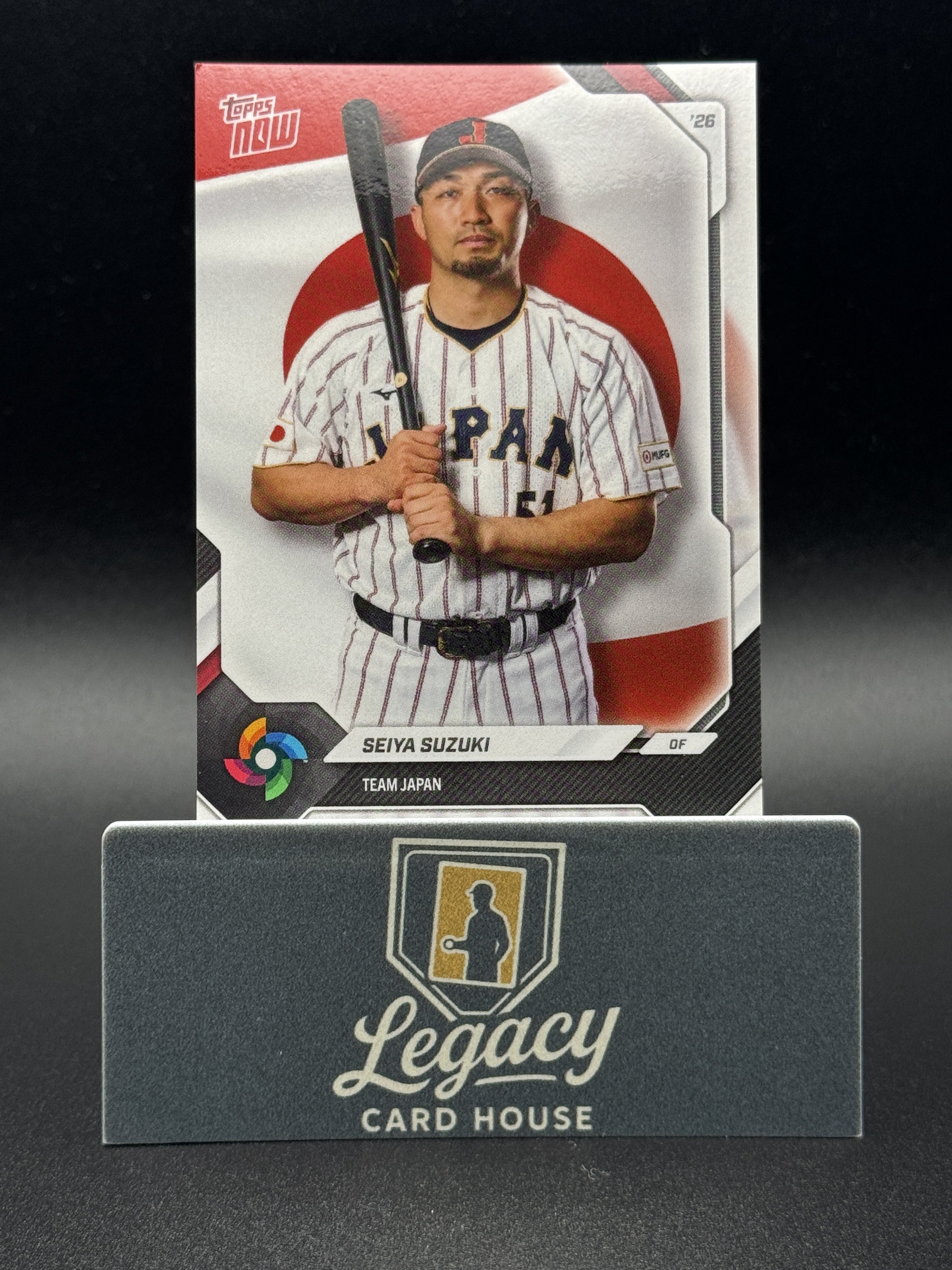 2026 Topps Now World Baseball Classic Team Japan #JP02 Seiya Suzuki