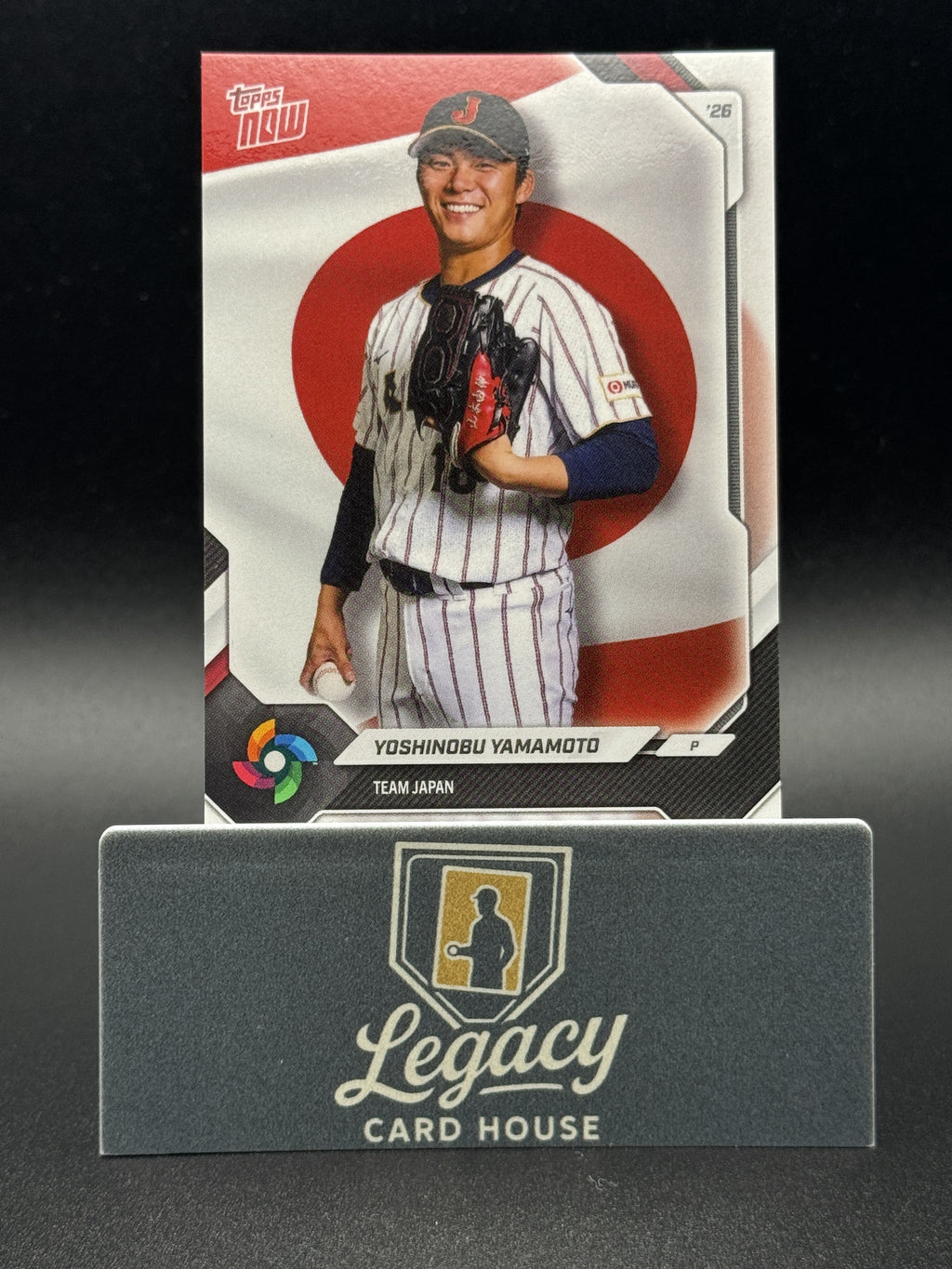 2026 Topps Now World Baseball Classic Team Japan #JP03 Yoshinobu Yamamoto