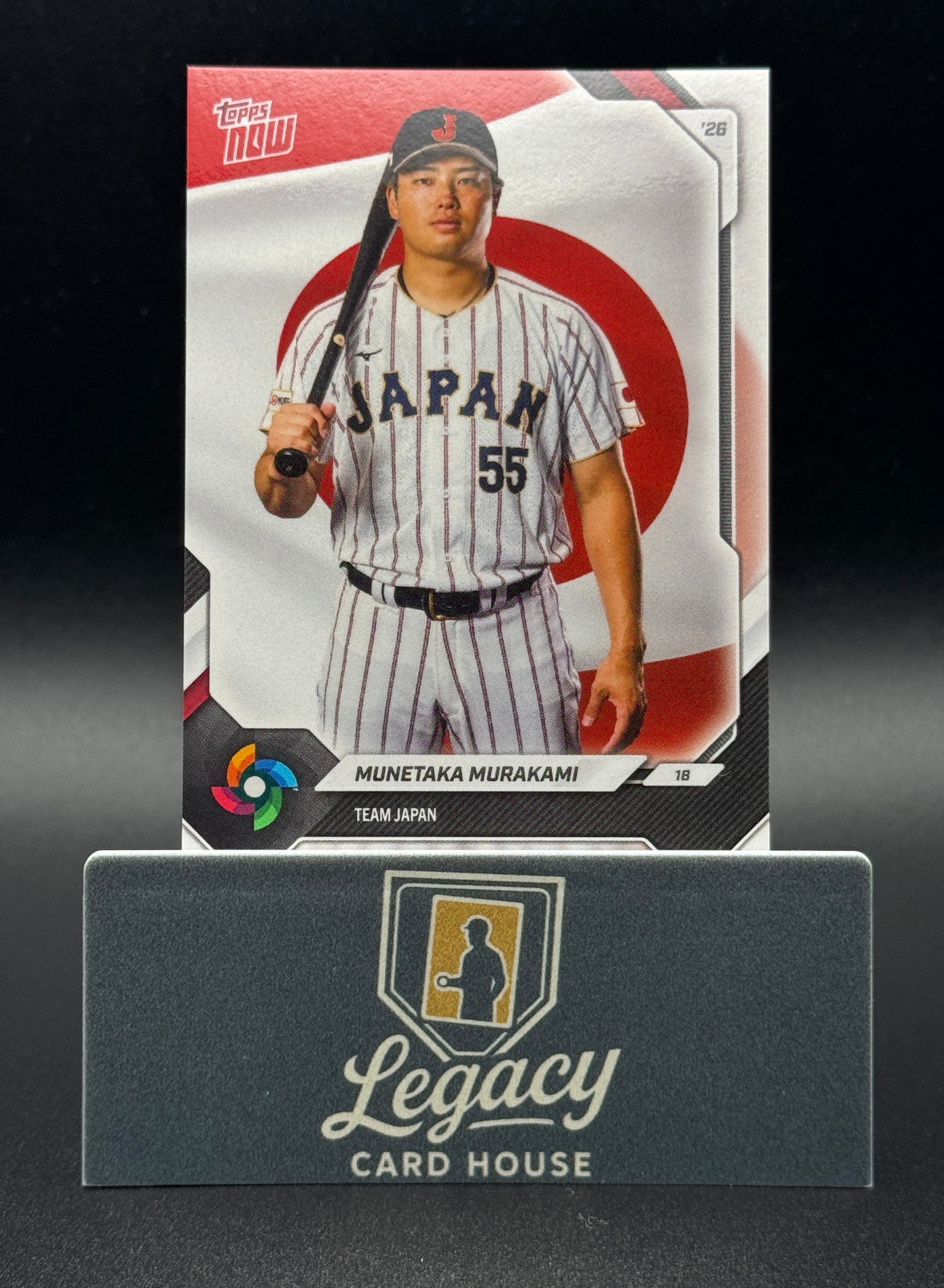 2026 Topps Now World Baseball Classic Team Japan #JP04 Munetaka Murakami