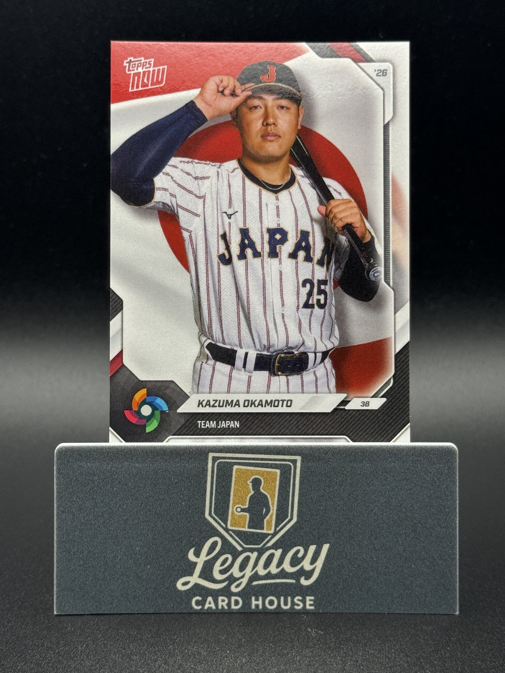 2026 Topps Now World Baseball Classic Team Japan #JP05 Kazuma Okamoto