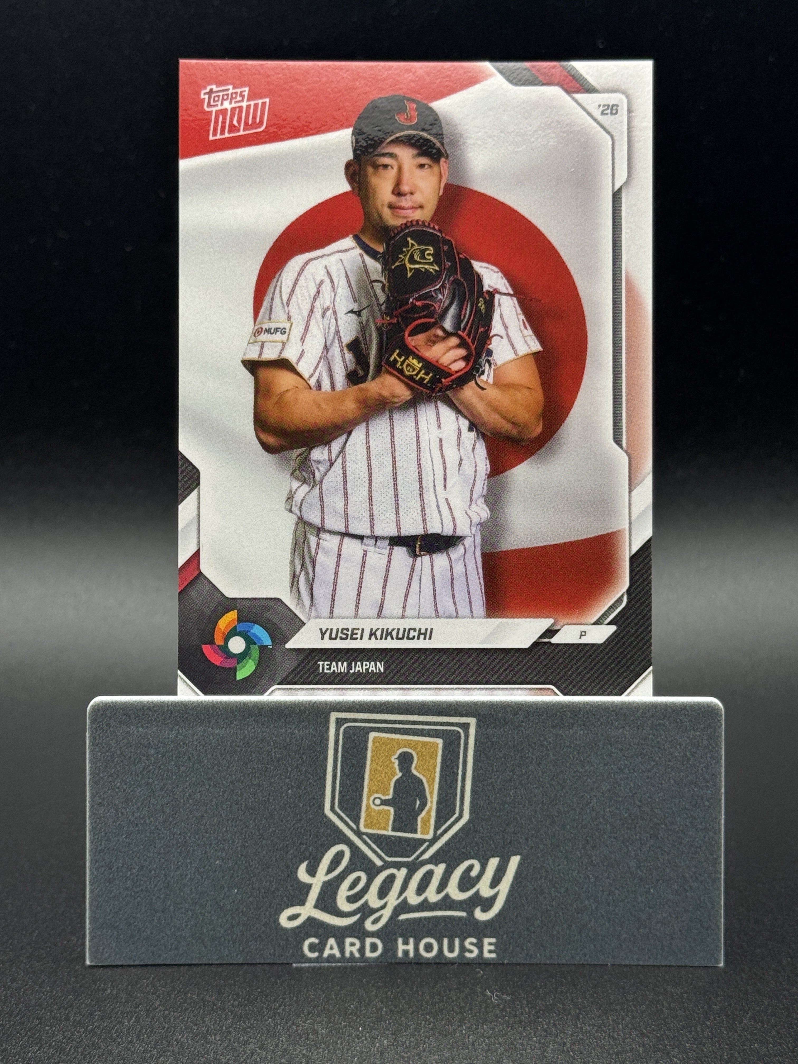 2026 Topps Now World Baseball Classic Team Japan #JP07 Yusei Kikuchi