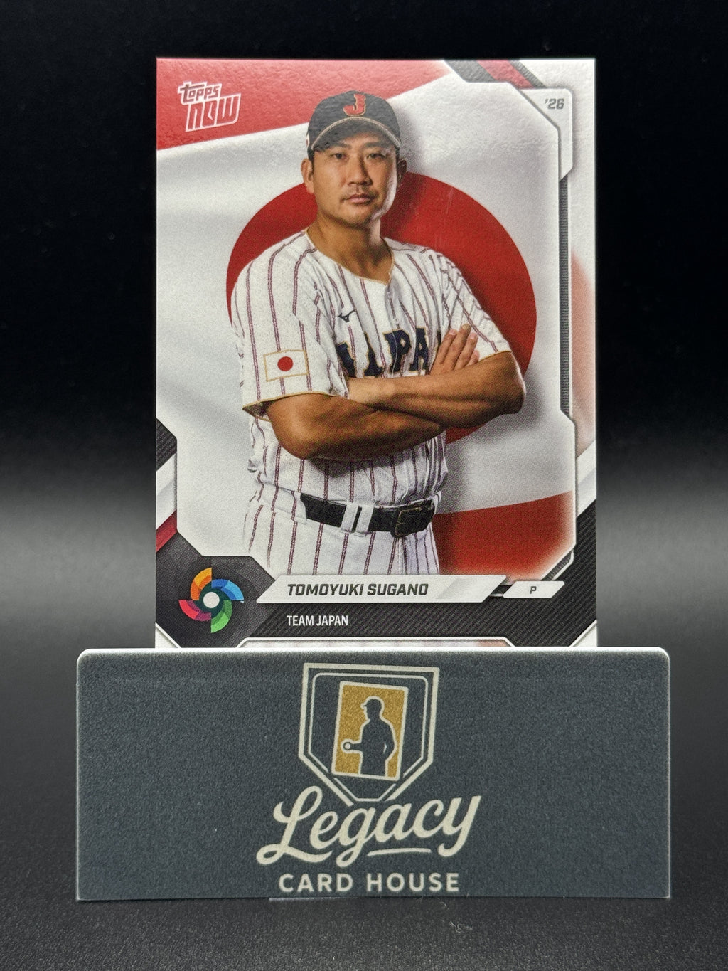 2026 Topps Now World Baseball Classic Team Japan #JP08 Tomoyuki Sugano