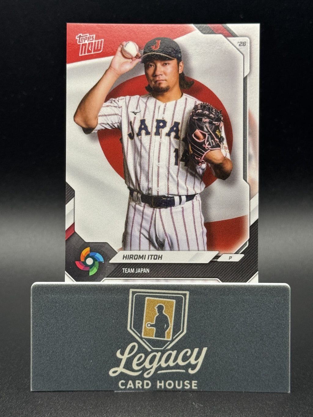 2026 Topps Now World Baseball Classic Team Japan #JP09 Hiromi Itoh