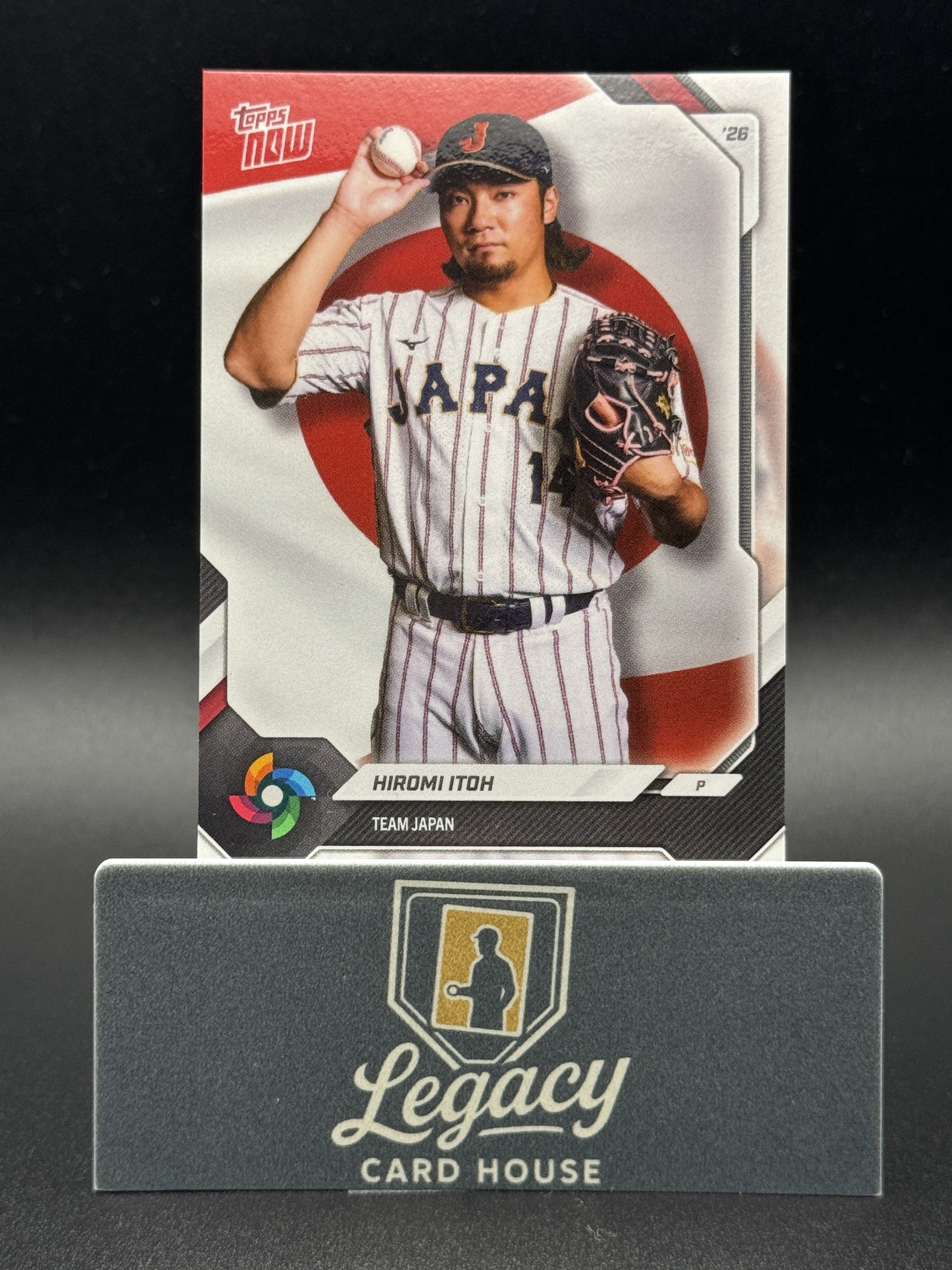 2026 Topps Now World Baseball Classic Team Japan #JP09 Hiromi Itoh