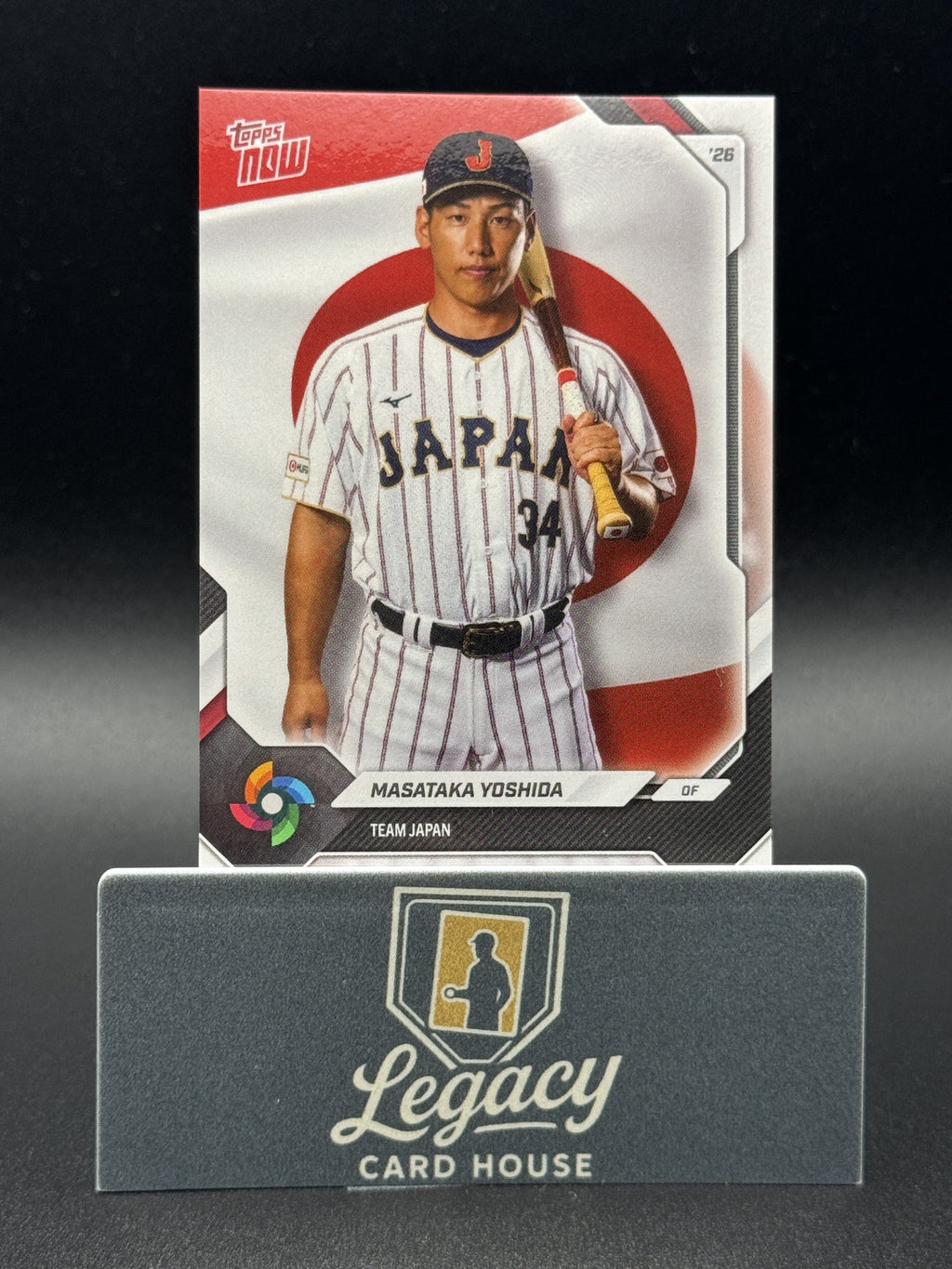 2026 Topps Now World Baseball Classic Team Japan #JP10 Masataka Yoshida