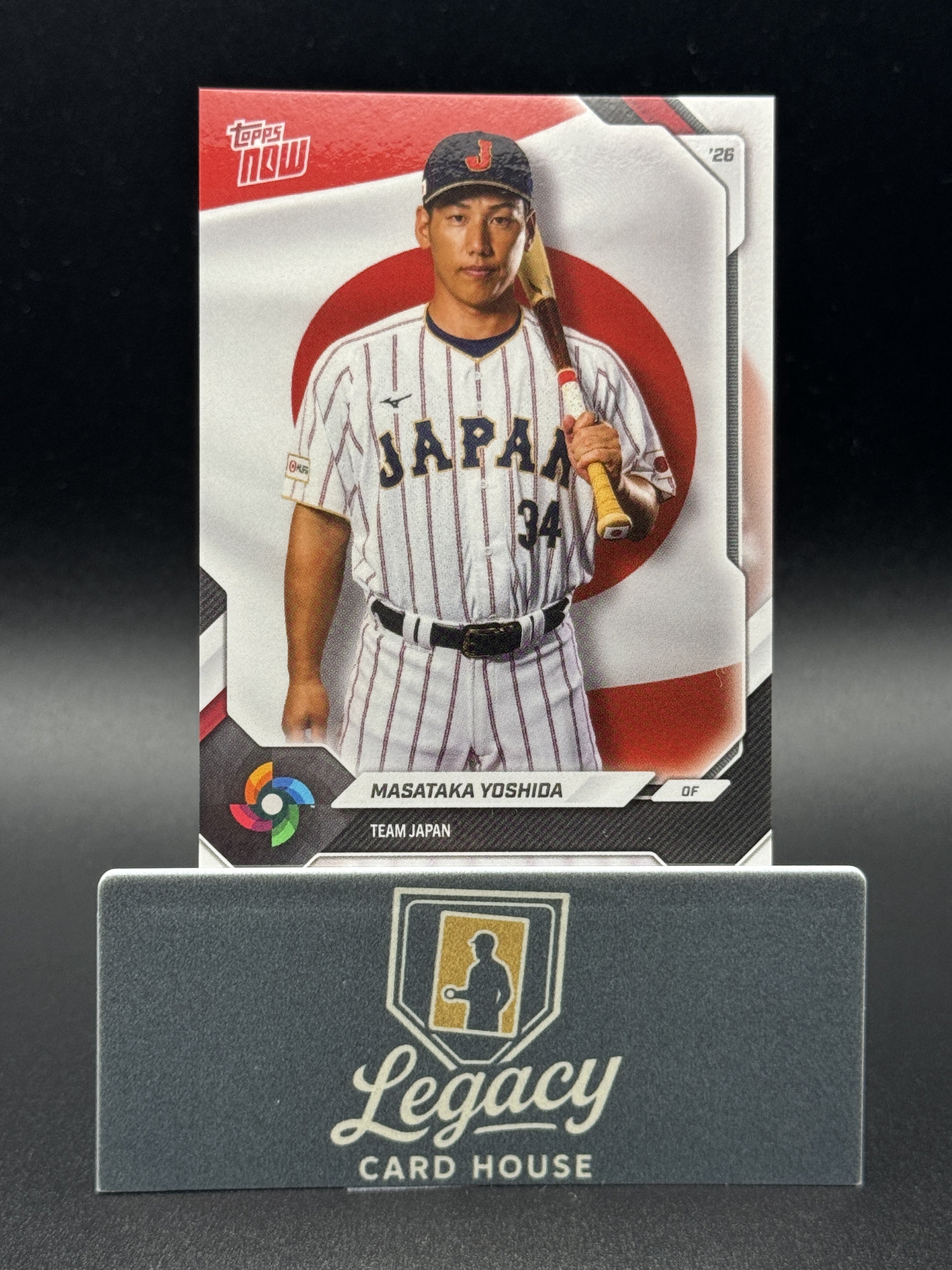 2026 Topps Now World Baseball Classic Team Japan #JP10 Masataka Yoshida