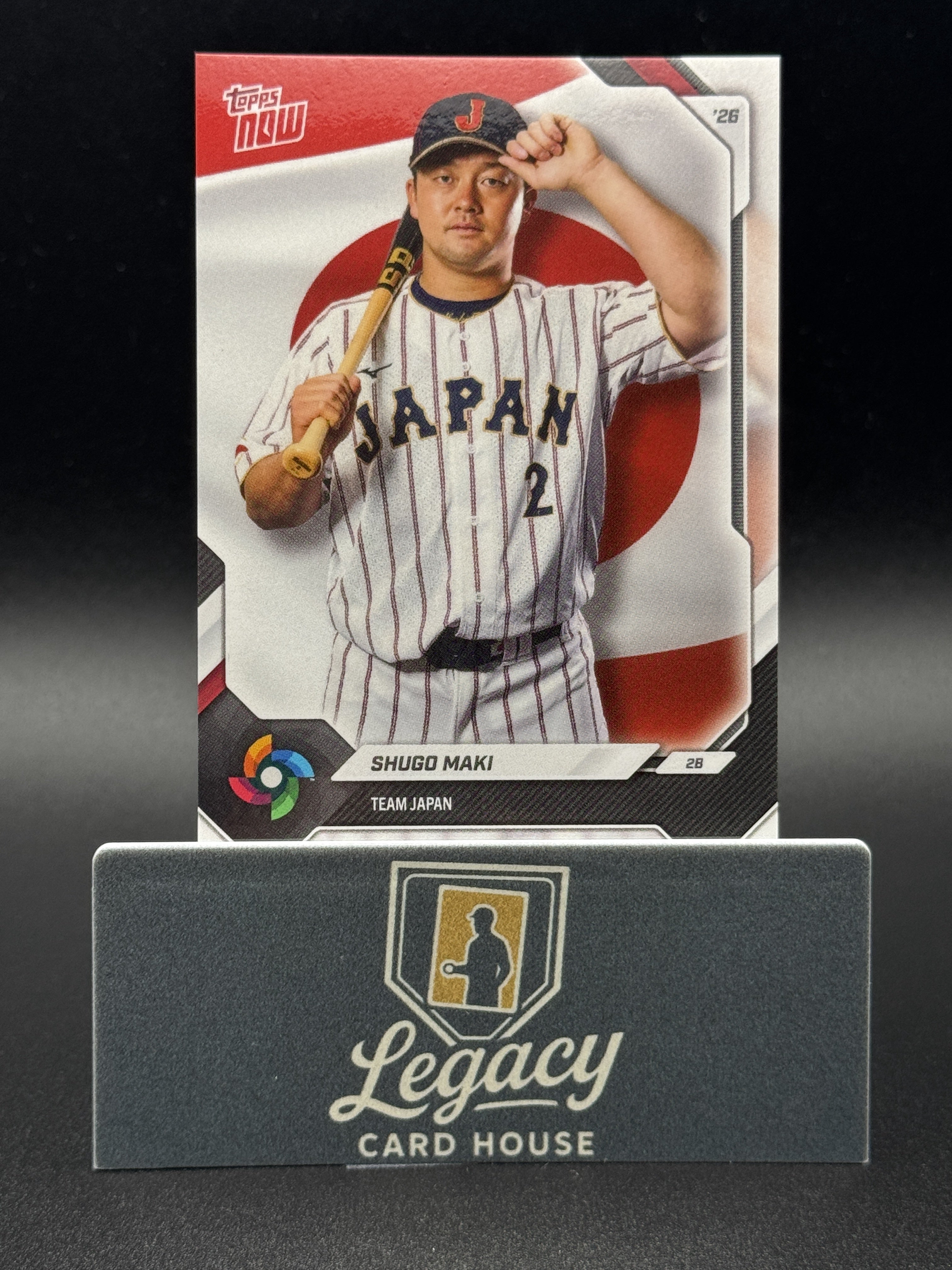 2026 Topps Now World Baseball Classic Team Japan #JP11 Shugo Maki