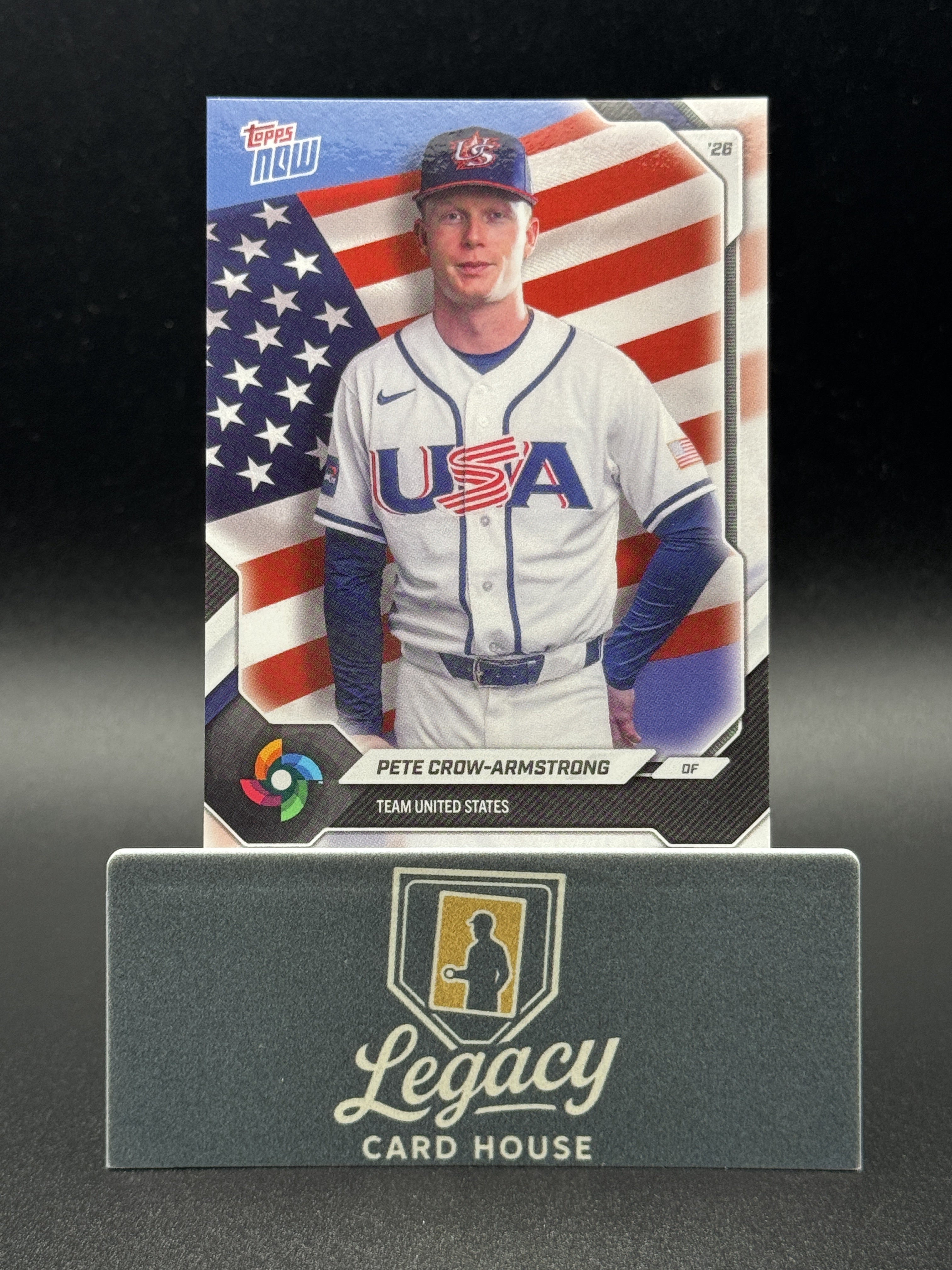 2026 Topps Now World Baseball Classic Team USA #USA08 Pete Crow-Armstrong