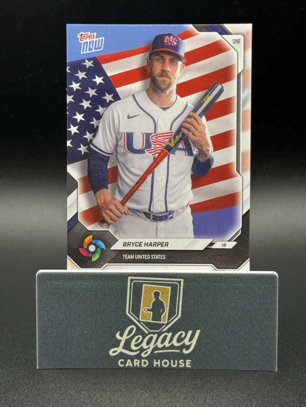 2026 Topps Now World Baseball Classic Team USA #USA11 Bryce Harper