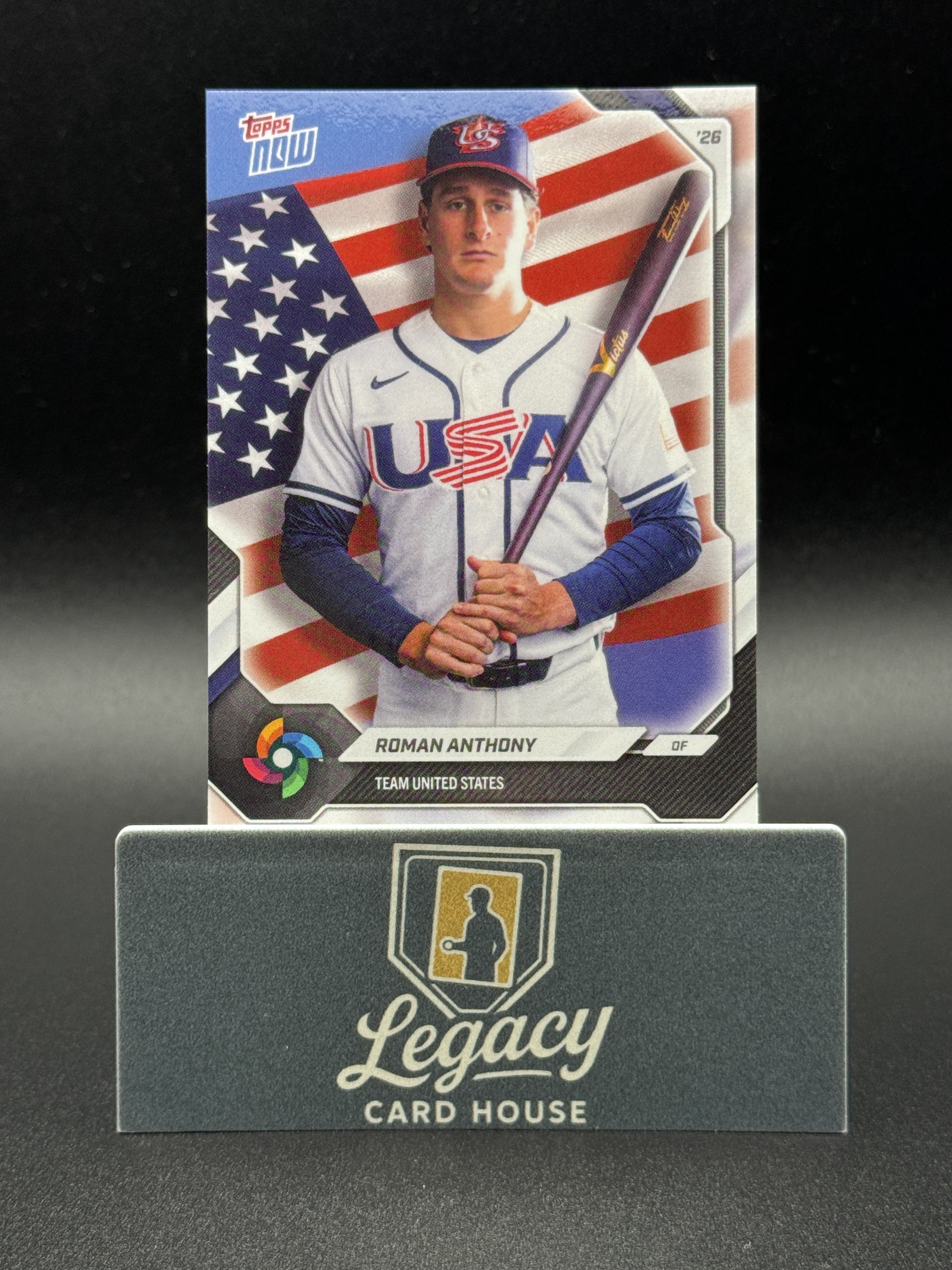 2026 Topps Now World Baseball Classic Team USA #USA12 Roman Anthony