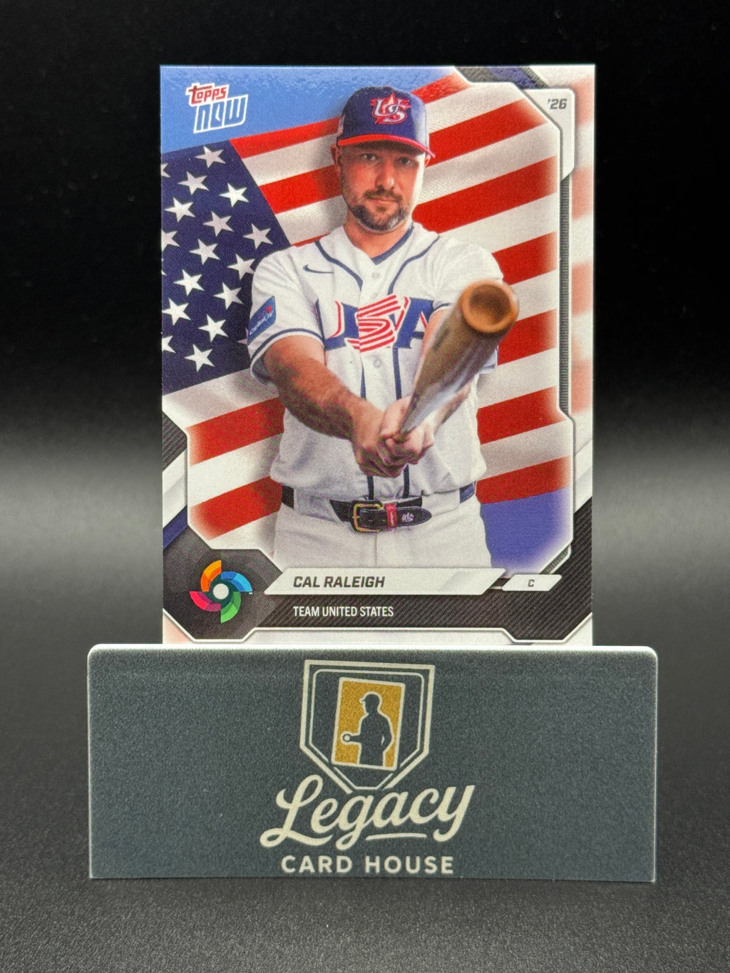 2026 Topps Now World Baseball Classic Team USA #USA02 Cal Raleigh