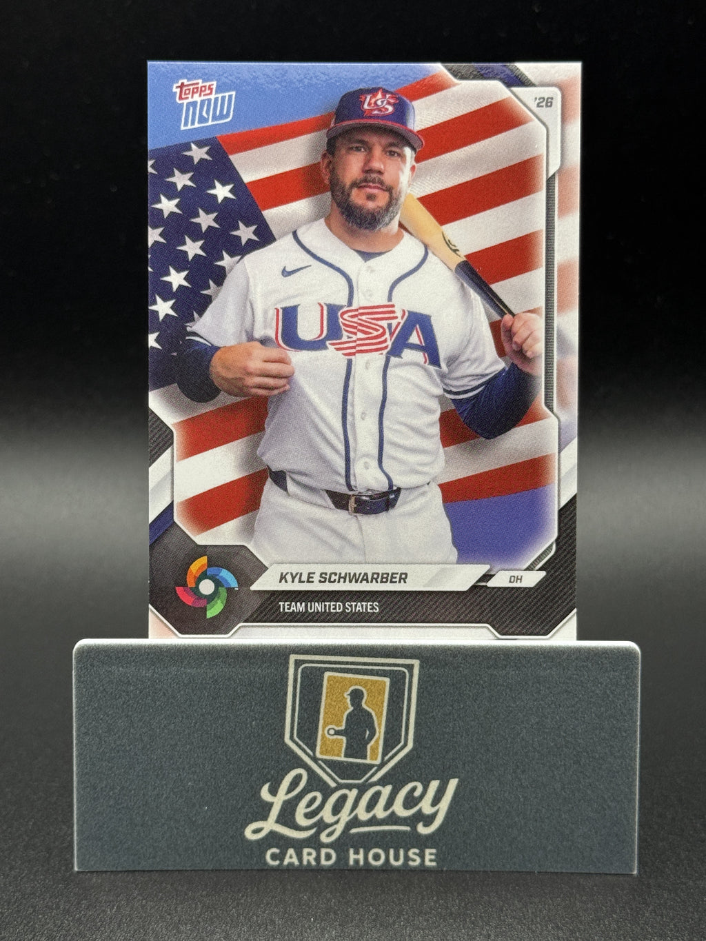 2026 Topps Now World Baseball Classic Team USA #USA03 Kyle Schwarber