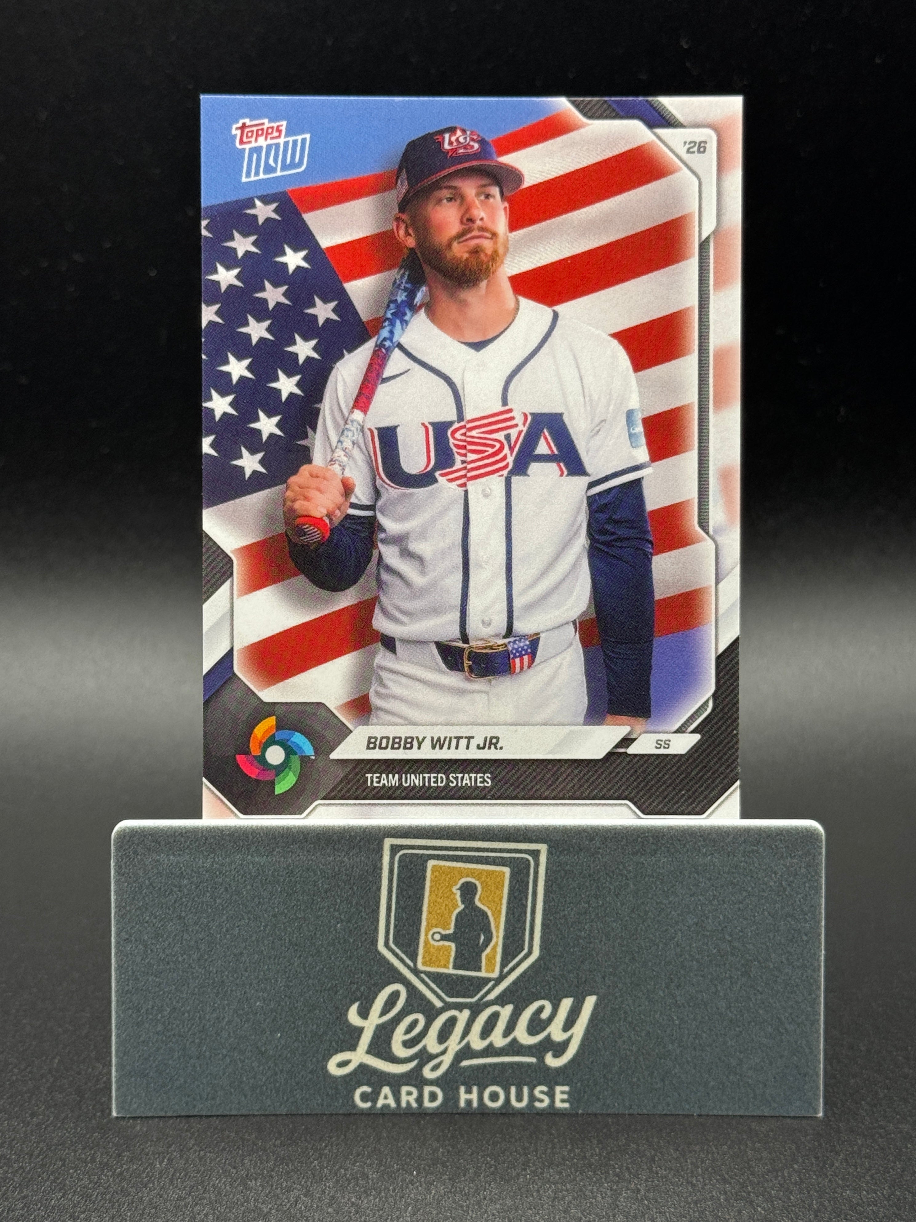 2026 Topps Now World Baseball Classic Team USA #USA04 Bobby Witt Jr.