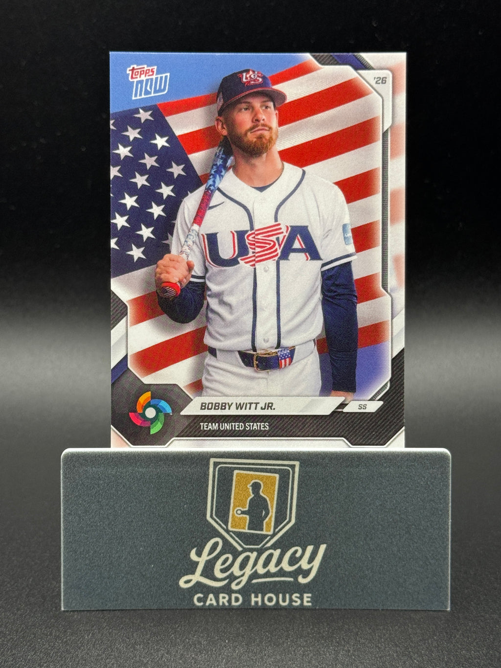 2026 Topps Now World Baseball Classic Team USA #USA04 Bobby Witt Jr.