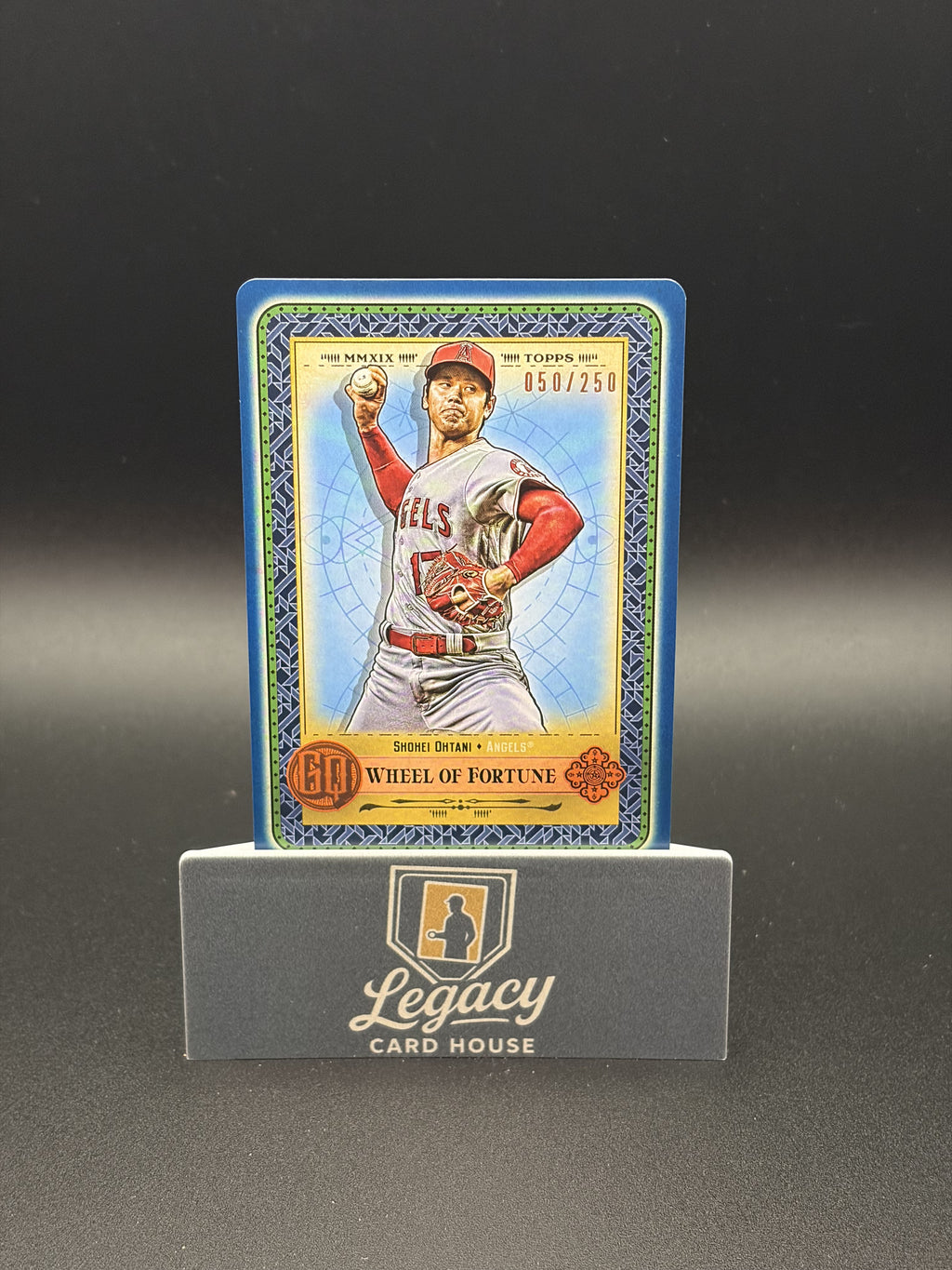 2019 Topps Gypsy Queen #TOTD17 Shohei Ohtani Tarot of the Diamond Indigo #/250