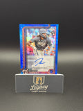 2025 Topps Chrome Logofractor #RA-JWO James Wood Rookie Autos Blue #/150