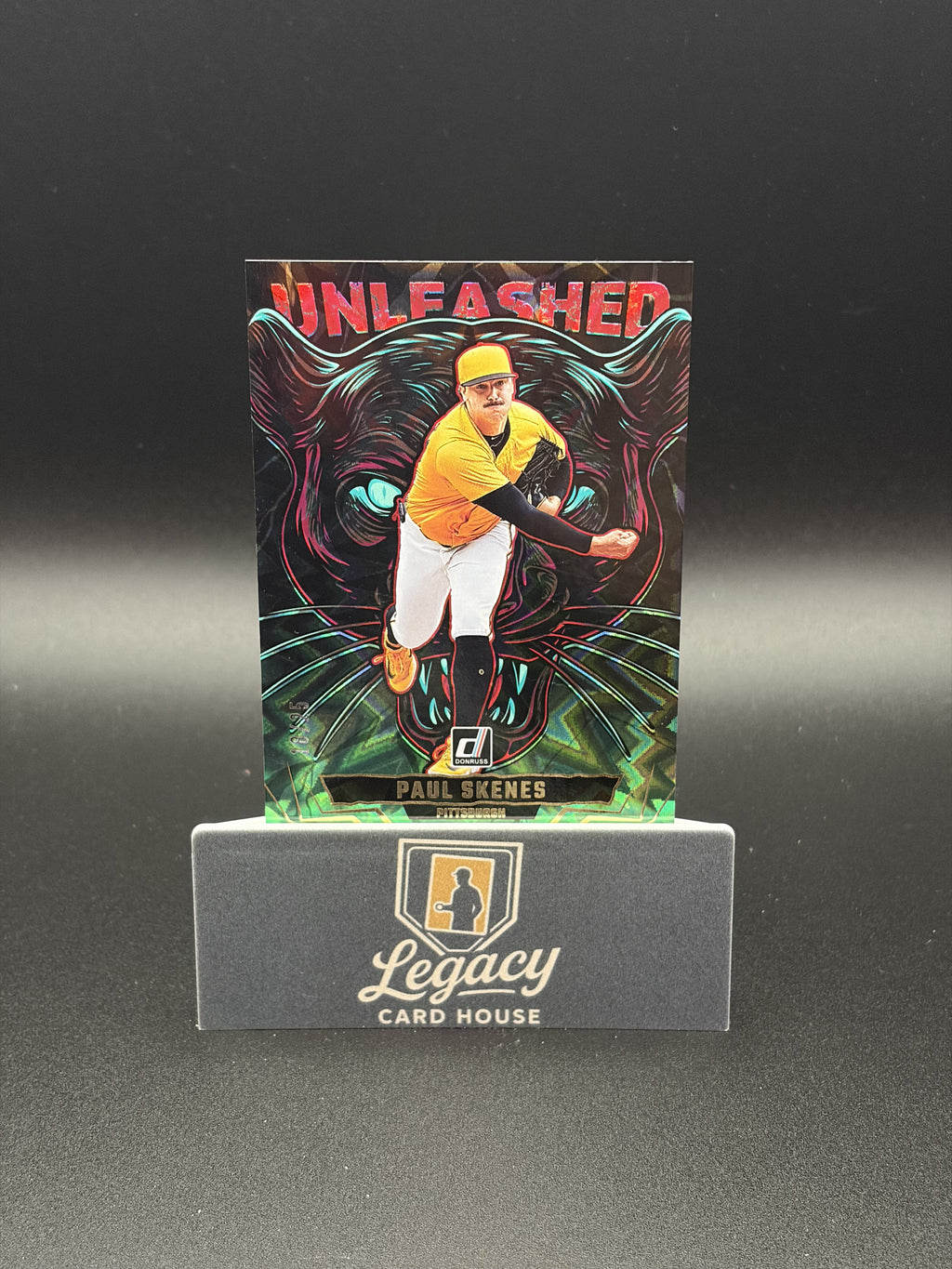 2025 Donruss #20 Paul Skenes Unleashed Green Xplosion #/25