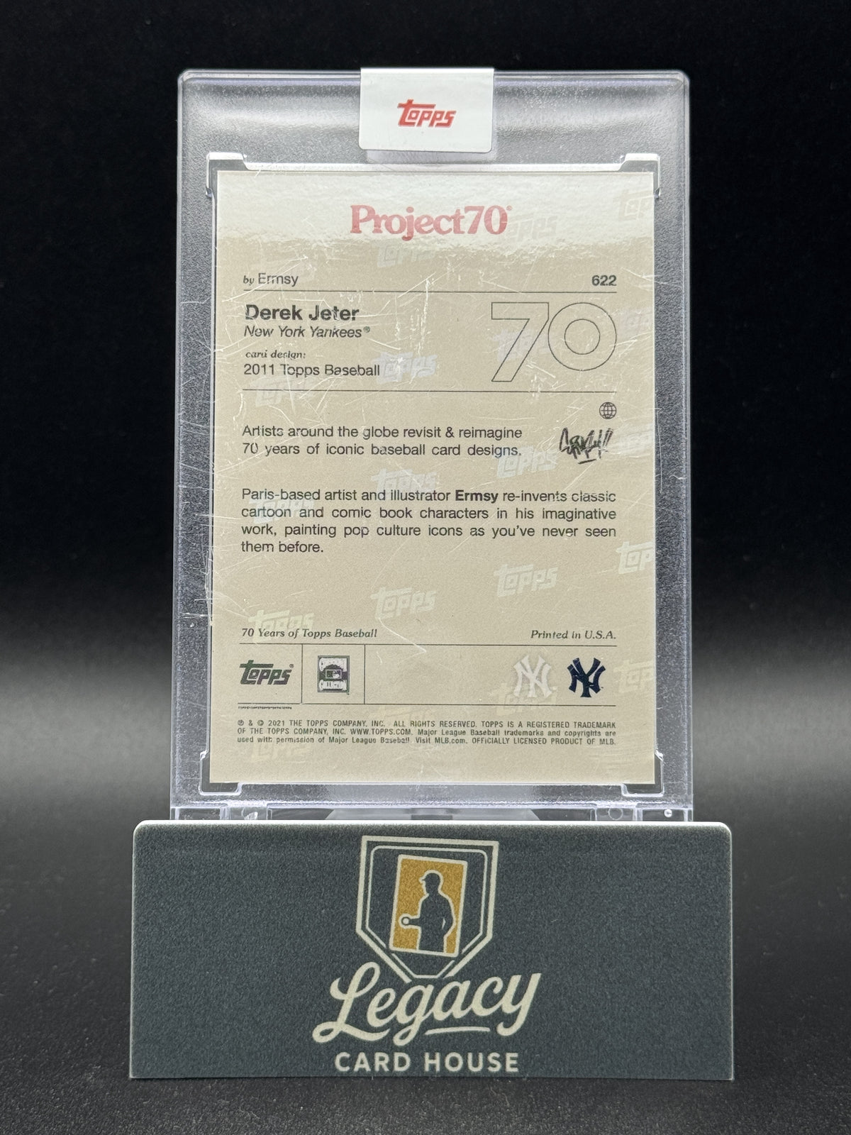 2021 22 Topps Project70 Derek Jeter #622 Topps 2021-22 Project70