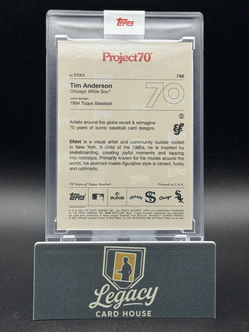 2021-22 Topps Project70 #766 Tim Anderson
