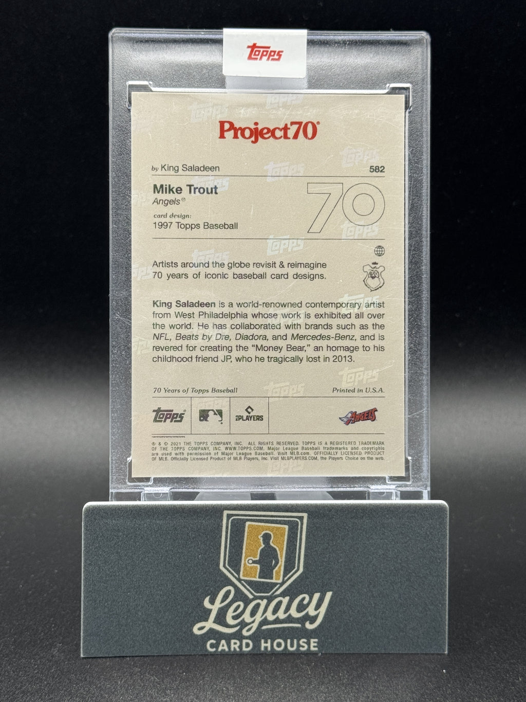 2021-22 Topps Project70 #582 Mike Trout