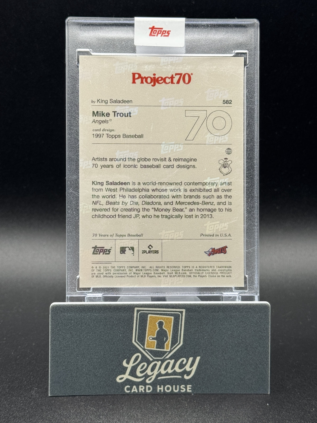 2021-22 Topps Project70 #582 Mike Trout
