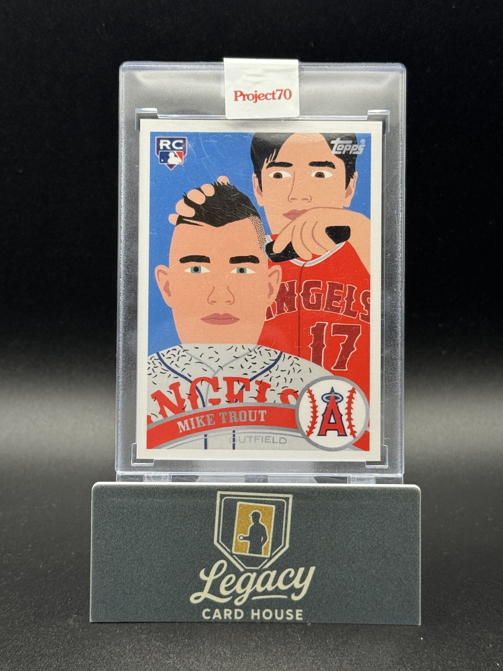 2020 Topps Mike Trout #600 Project 70
