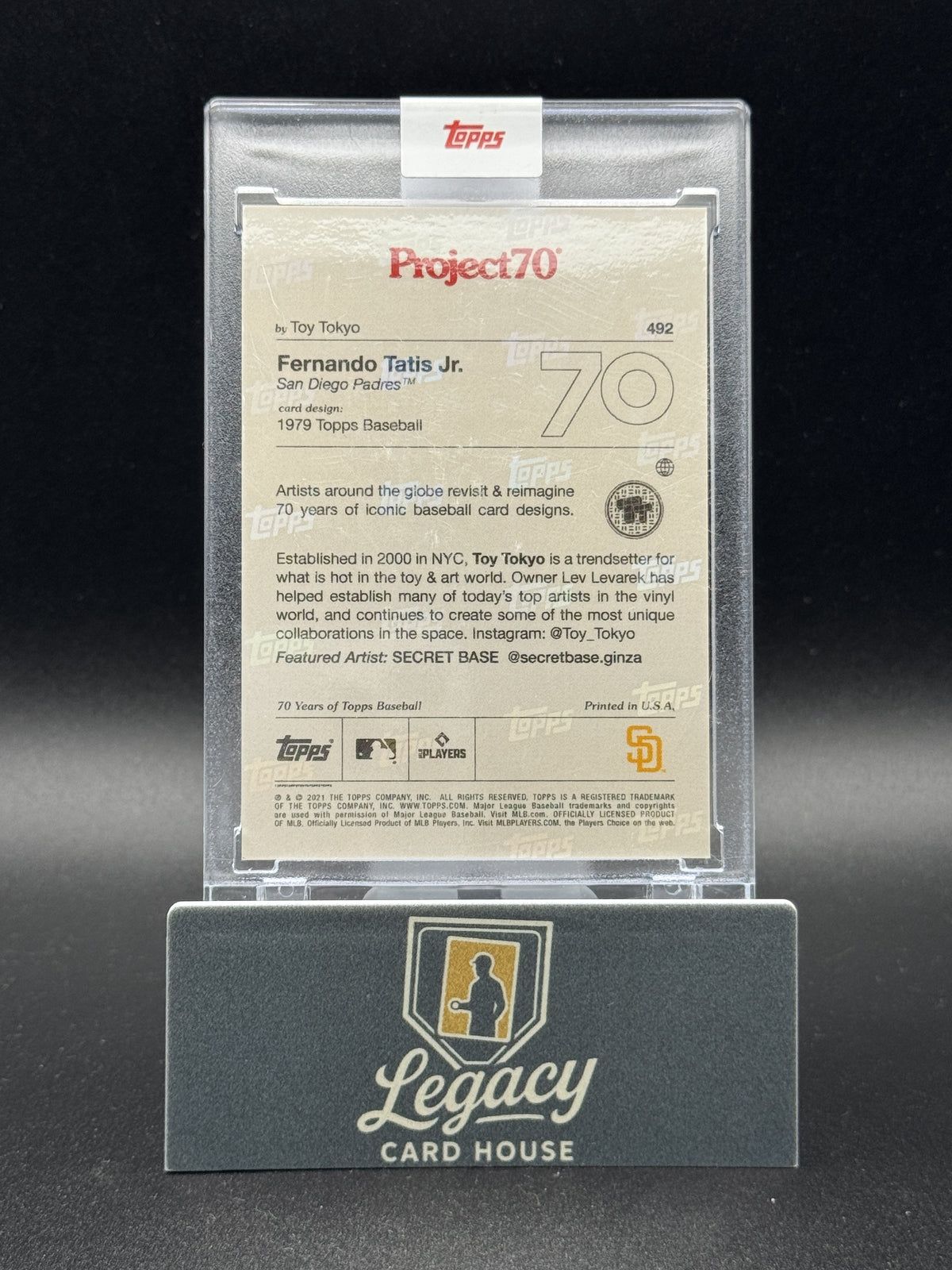 2021-22 Topps Project70 #492 Fernando Tatis Jr.