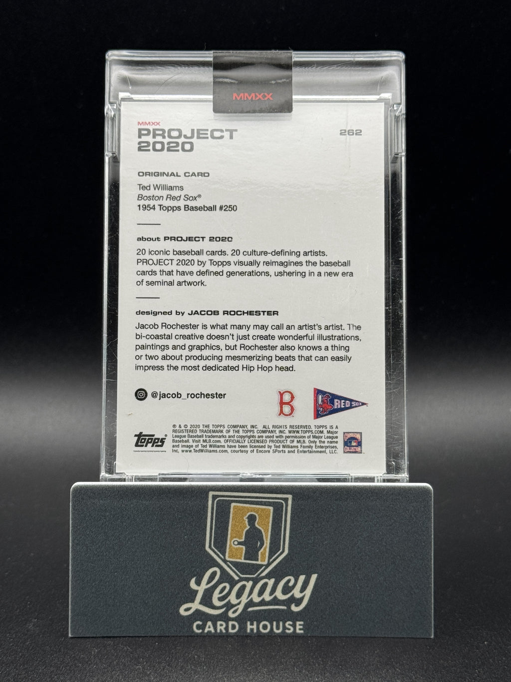 2020 Topps Project 2020 #262 Ted Williams