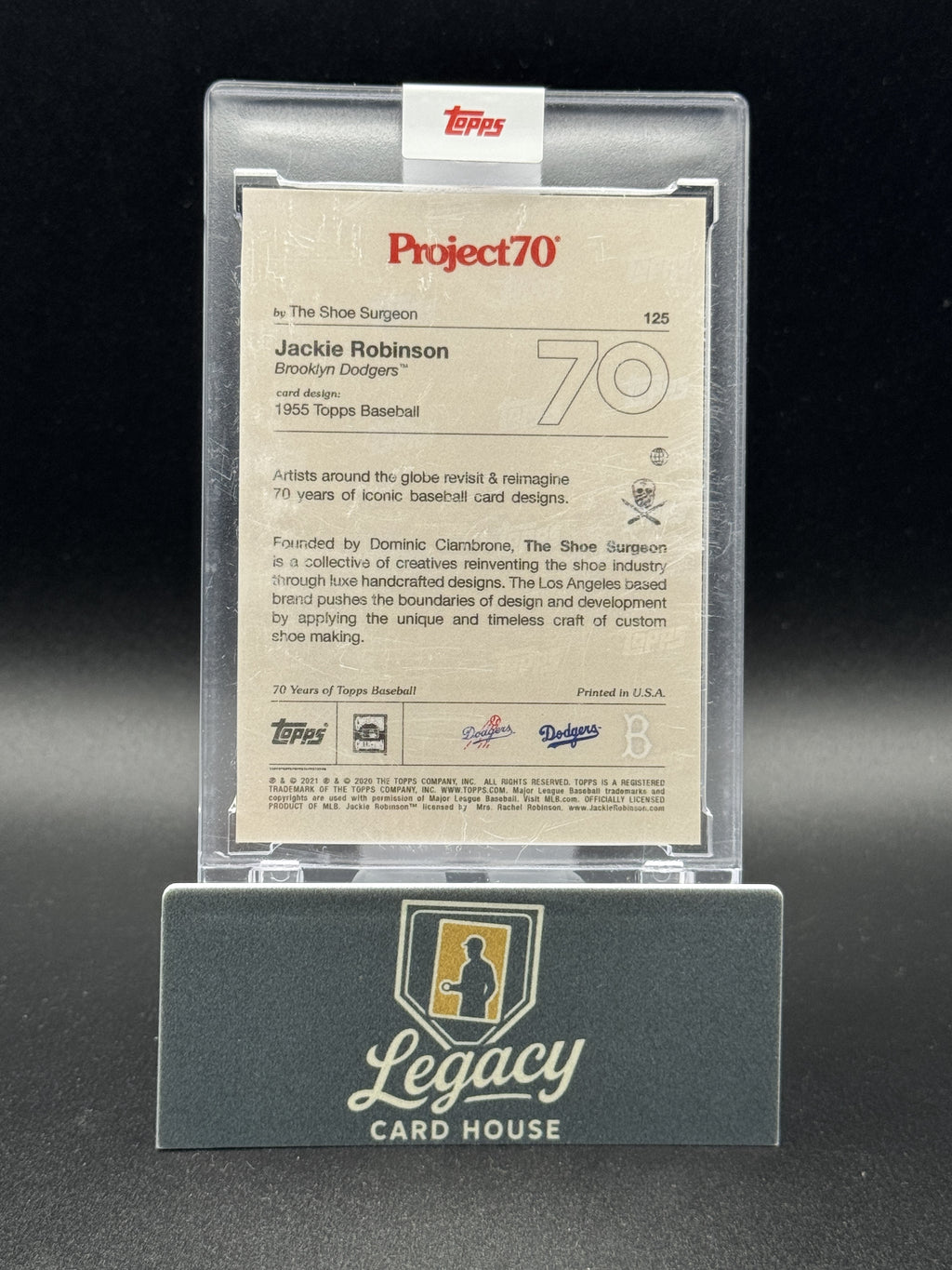 2021-22 Topps Project70 #125 Jackie Robinson