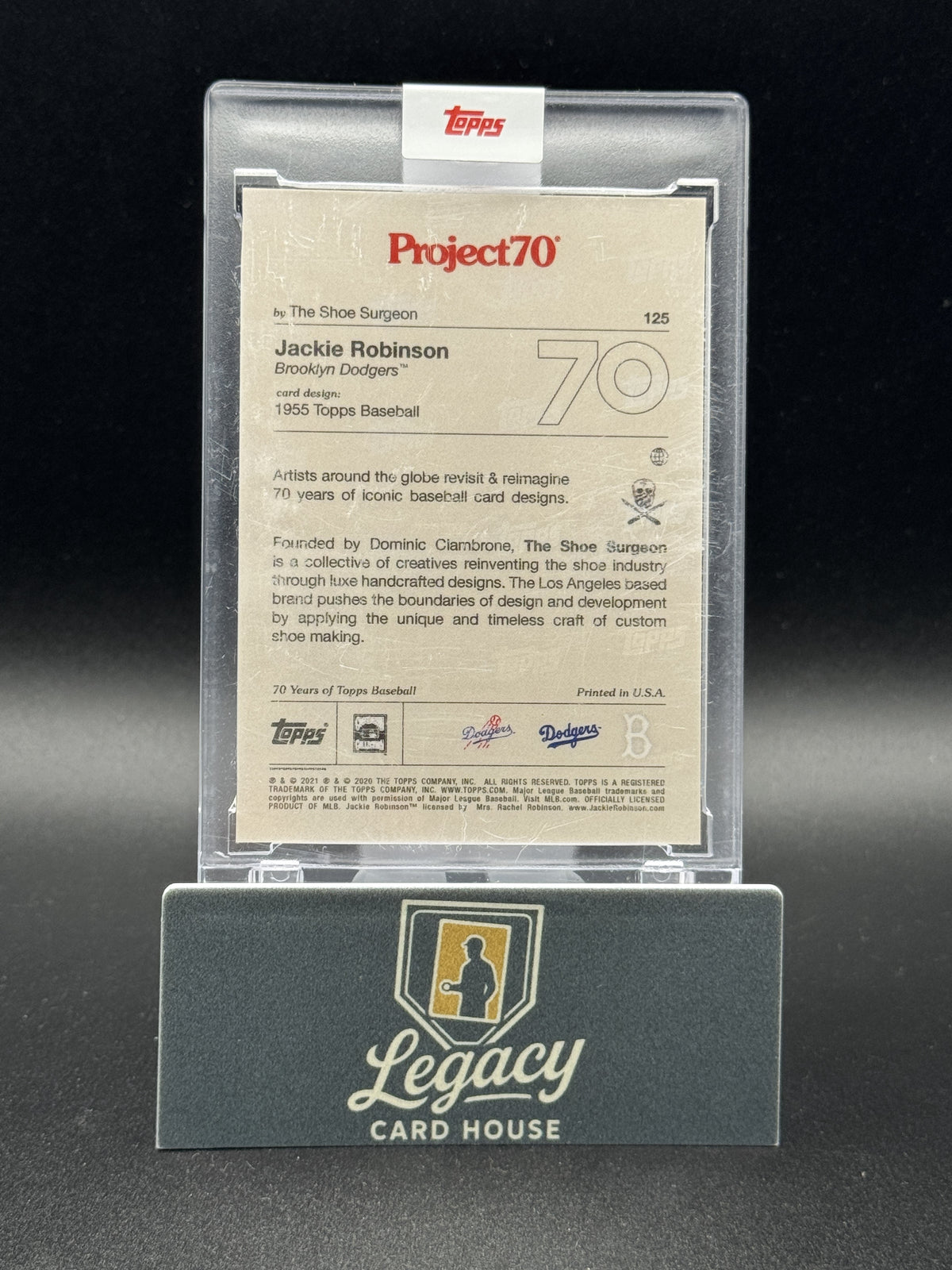 2021-22 Topps Project70 #125 Jackie Robinson