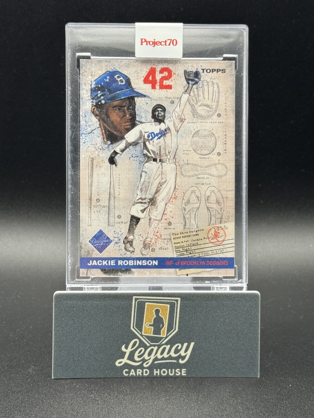 2021-22 Topps Project70 #125 Jackie Robinson