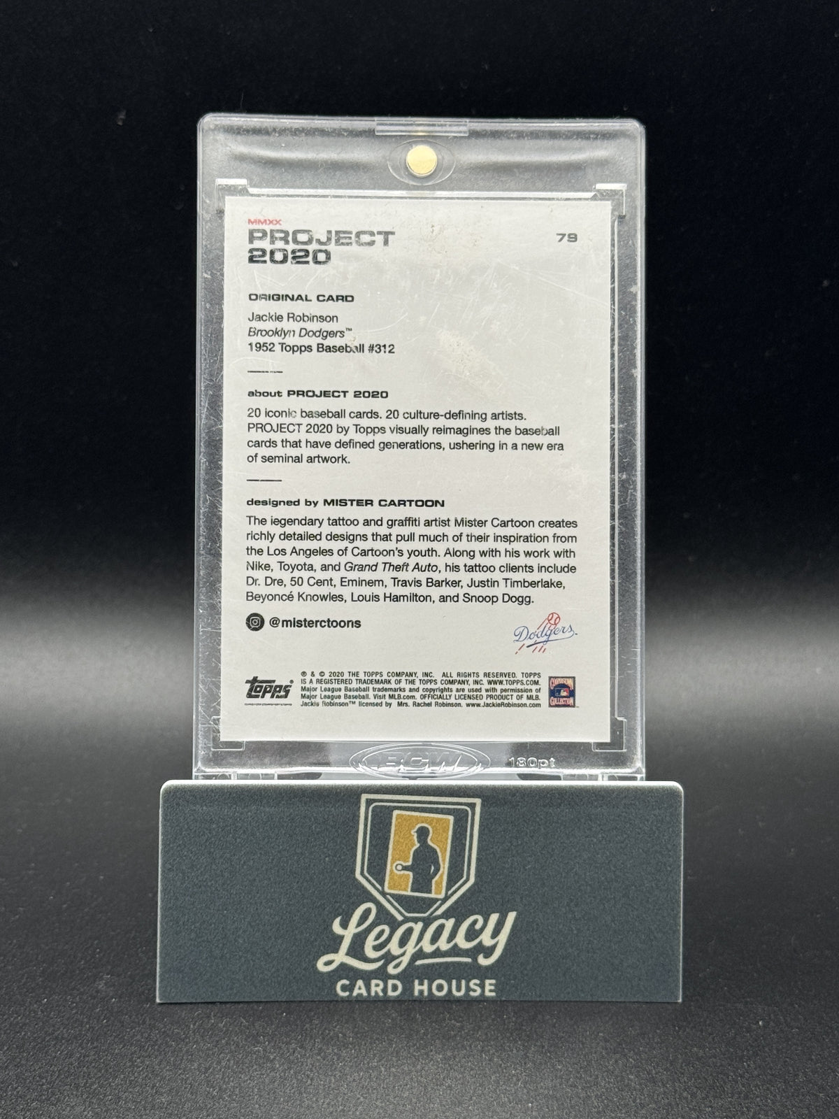 2020 Topps Project 2020 #79 Jackie Robinson