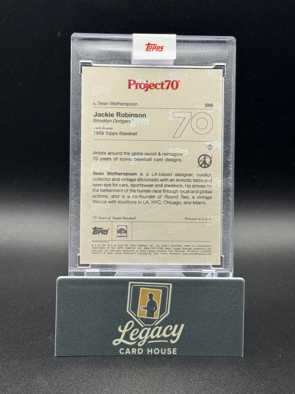 2021-22 Topps Project70 #586 Jackie Robinson
