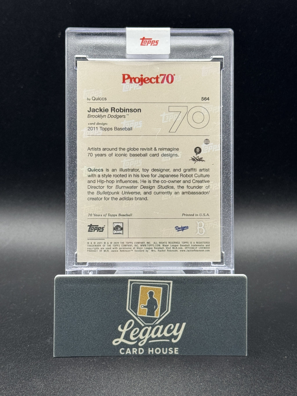 2021-22 Topps Project70 #564 Jackie Robinson