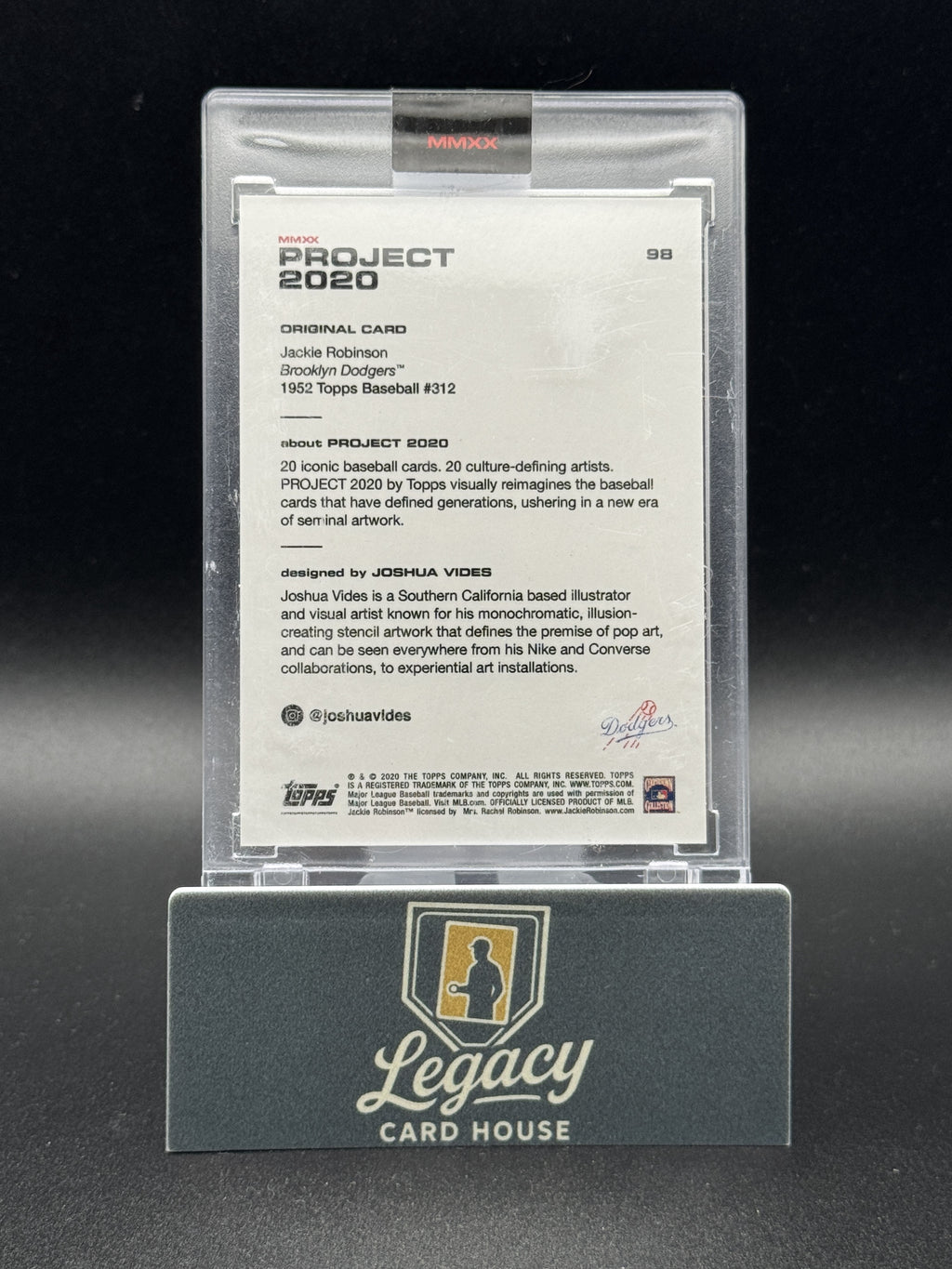 2020 Topps Jackie Robinson #98 2020 Project