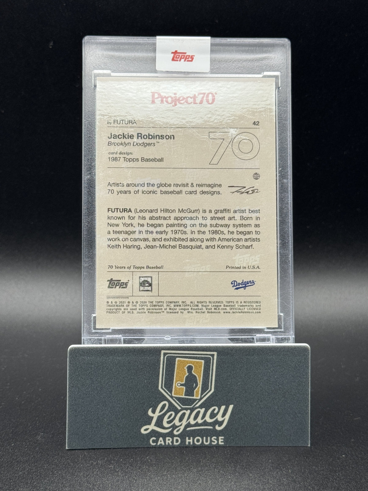 2021-22 Topps Project70 #42 Jackie Robinson