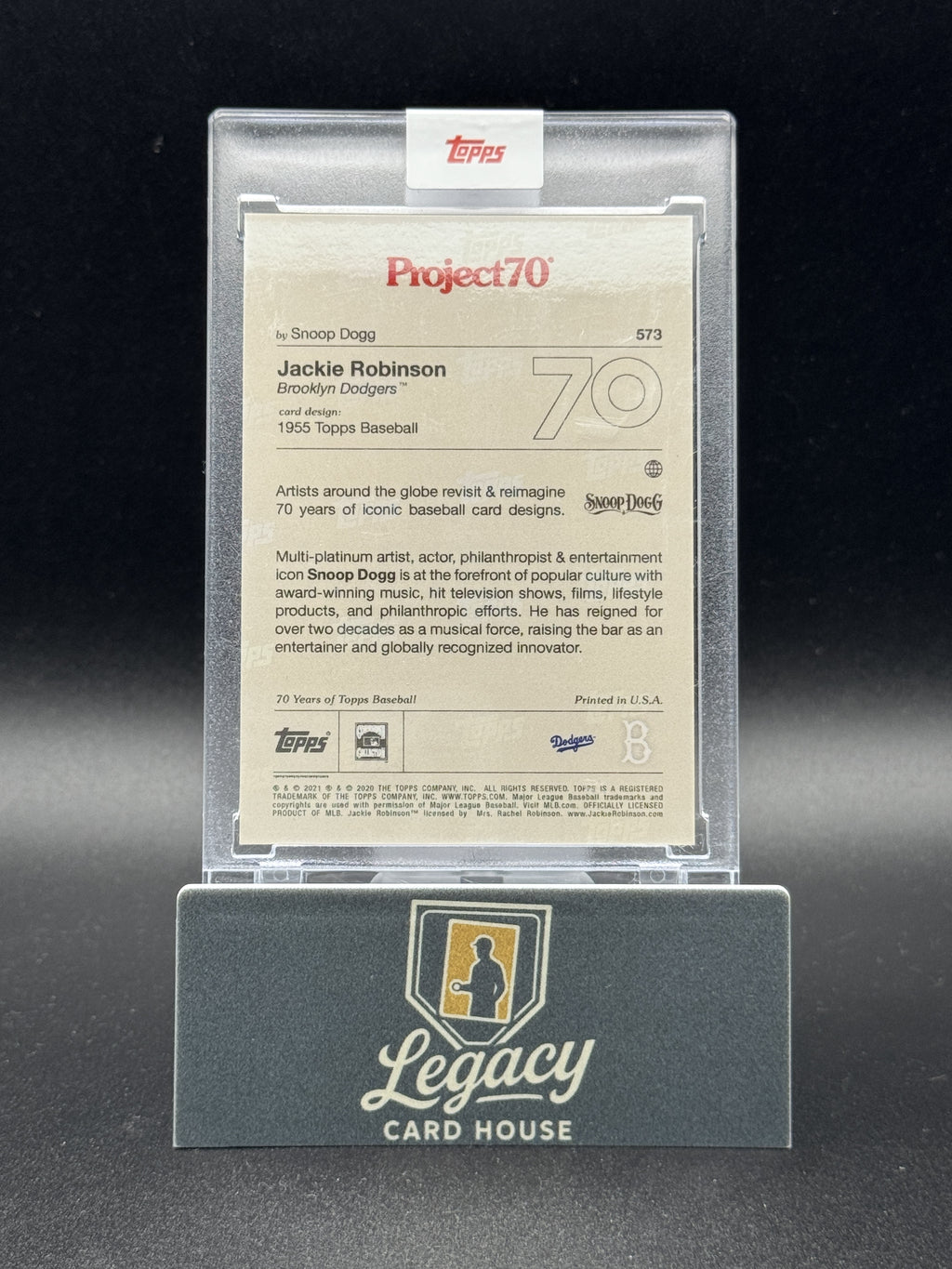 2021-22 Topps Project70 #573 Jackie Robinson
