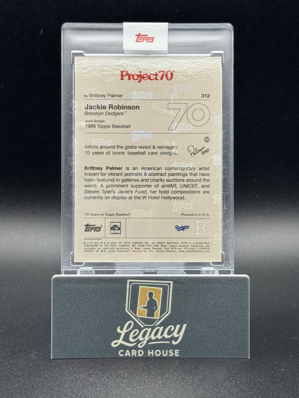 2021-22 Topps Project70 #312 Jackie Robinson
